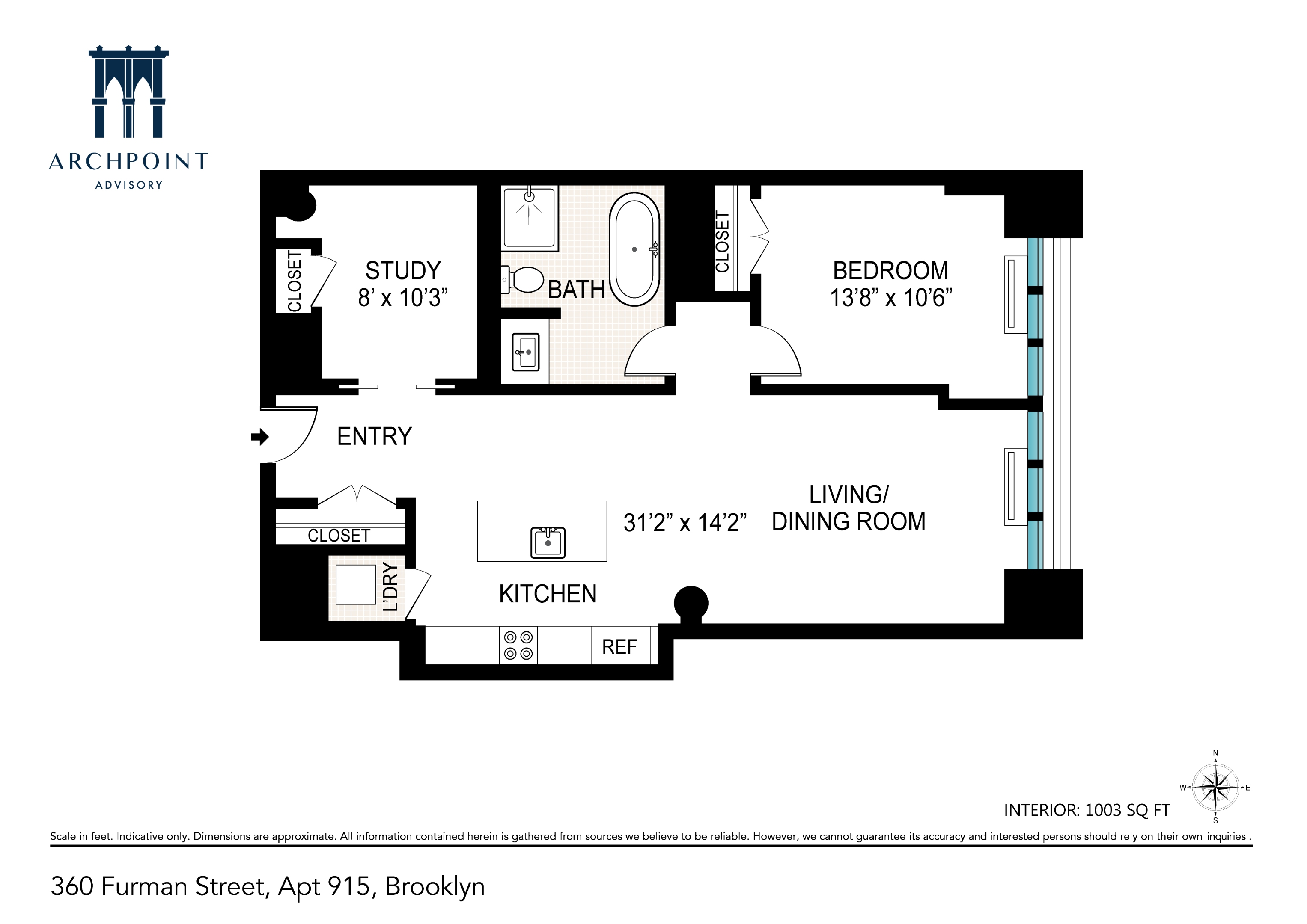 360 FURMAN Street 915