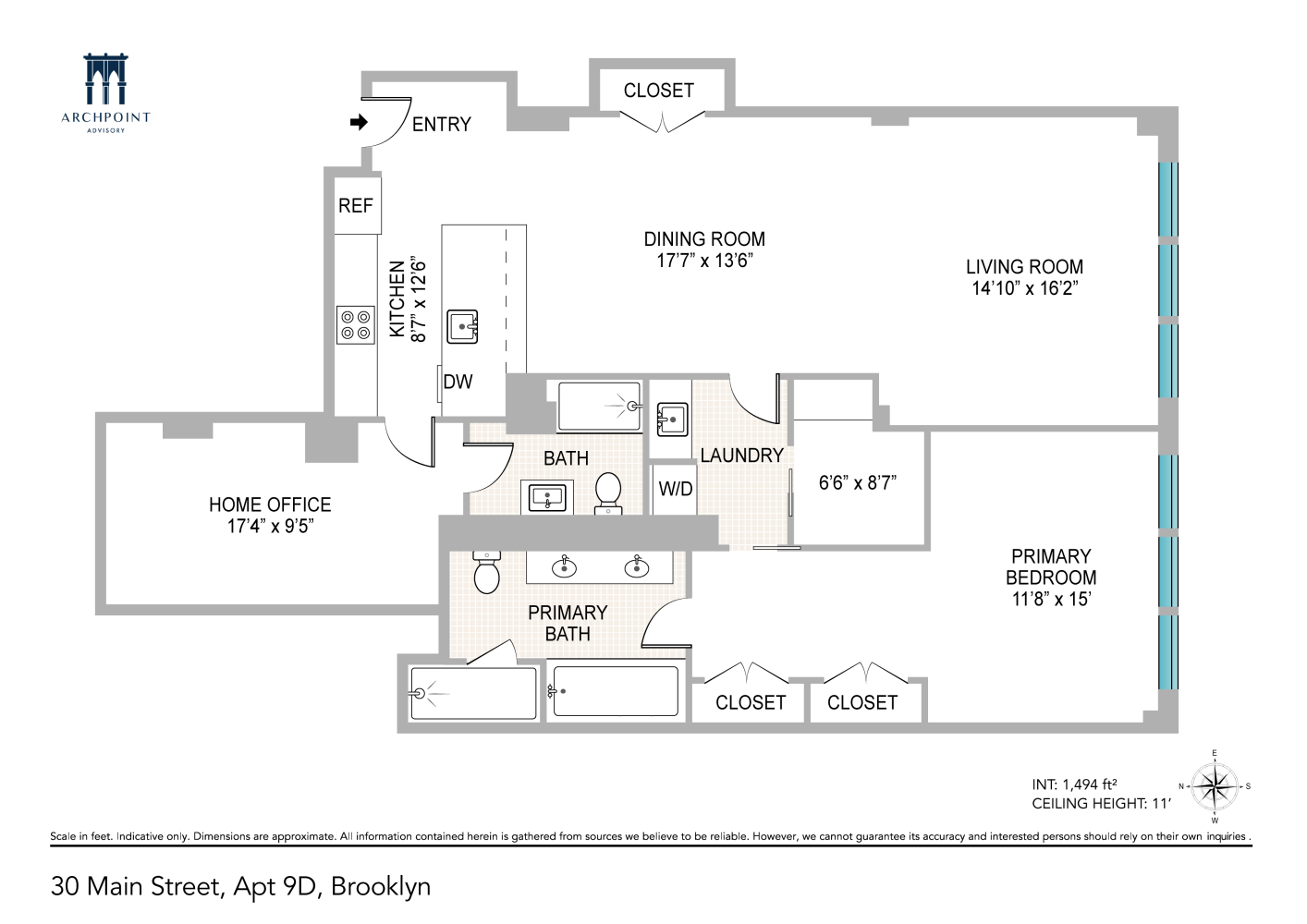 30 MAIN Street 9D