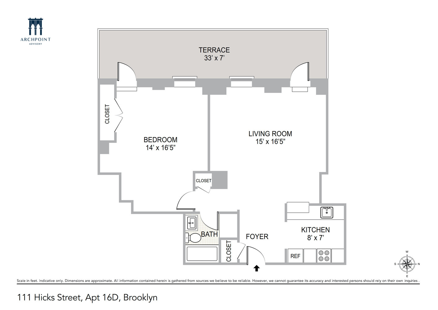 111 HICKS Street 16D