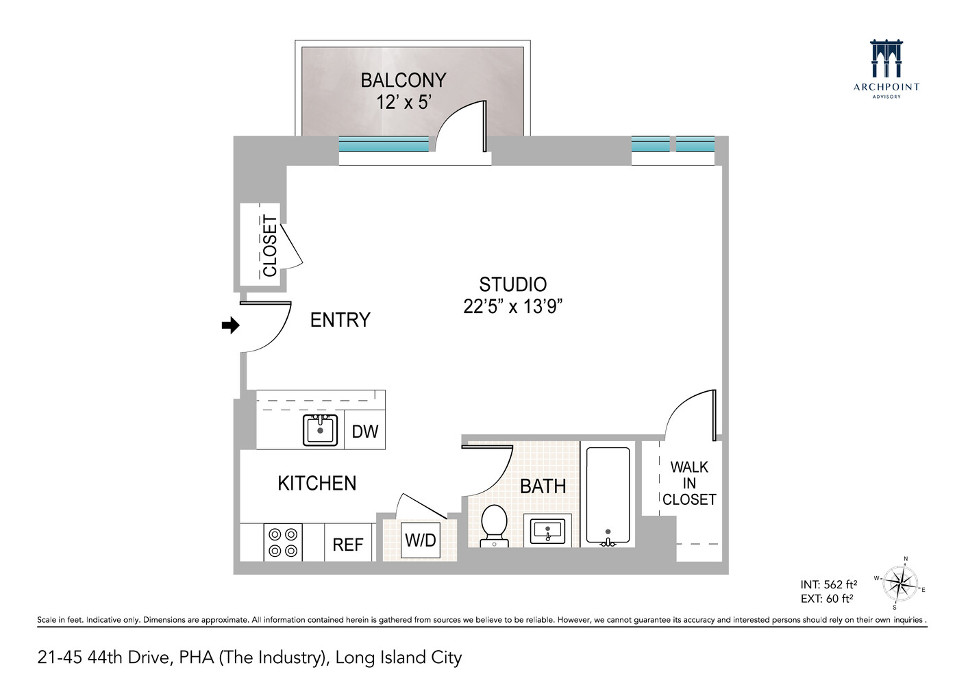 21-45 44th Drive, Penthouse A