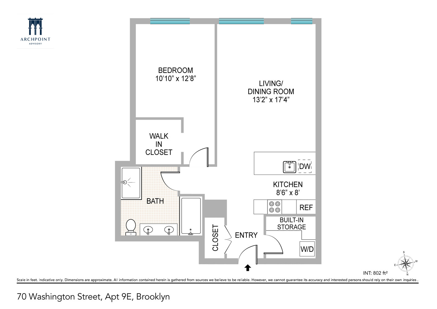70 Washington St, Unit 9-E