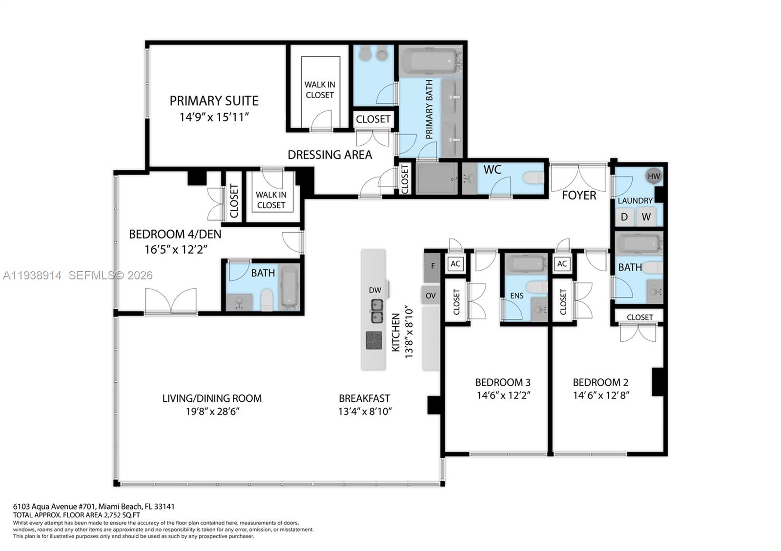 6103 Aqua Ave # 701