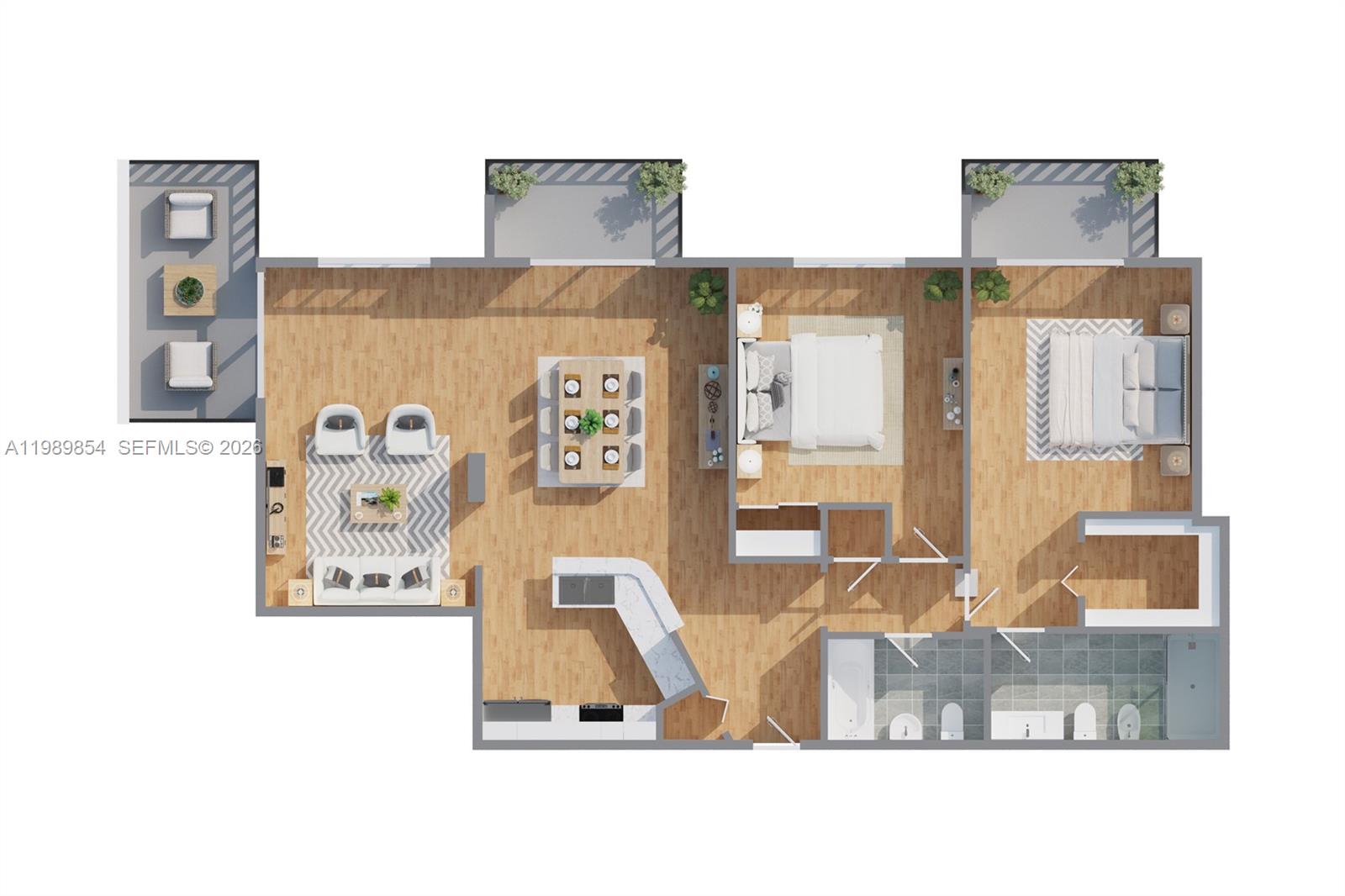 5970 Indian Creek Dr # 4 Unit: PH-4