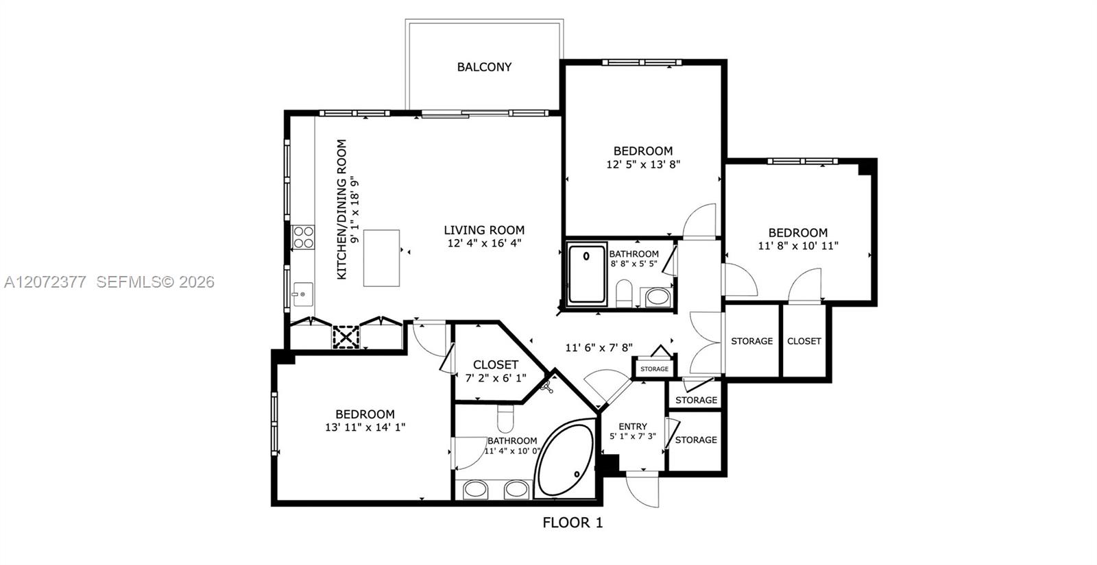 1607 Ponce De Leon Blvd # 9B