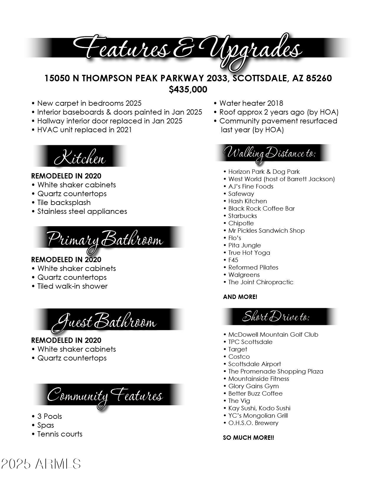 15050 N THOMPSON PEAK Parkway, 2033