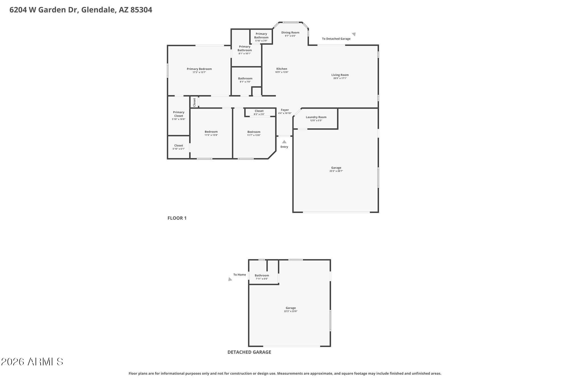 6204 W GARDEN Drive