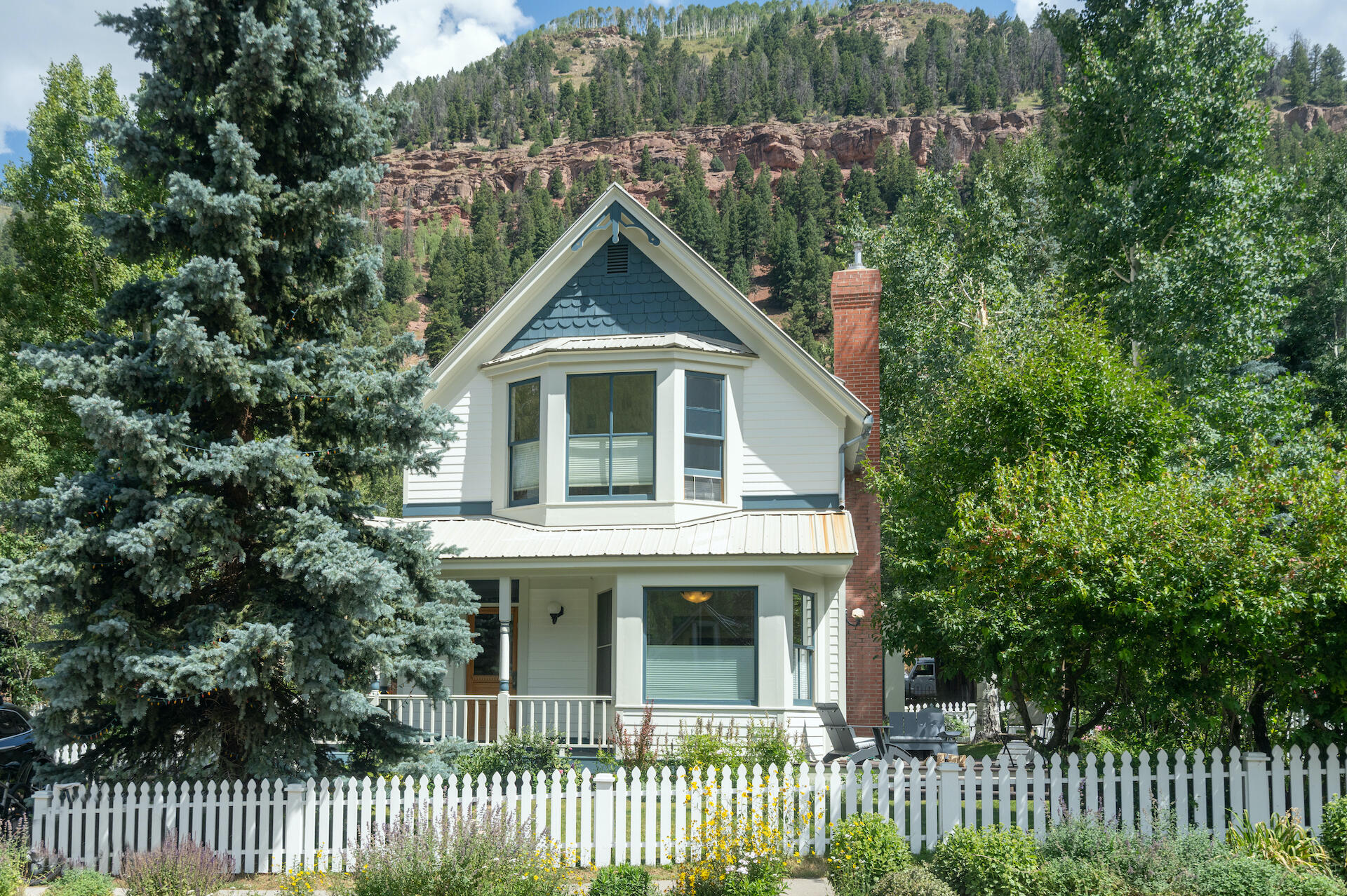 Historic Telluride Residence with Guest House & Views