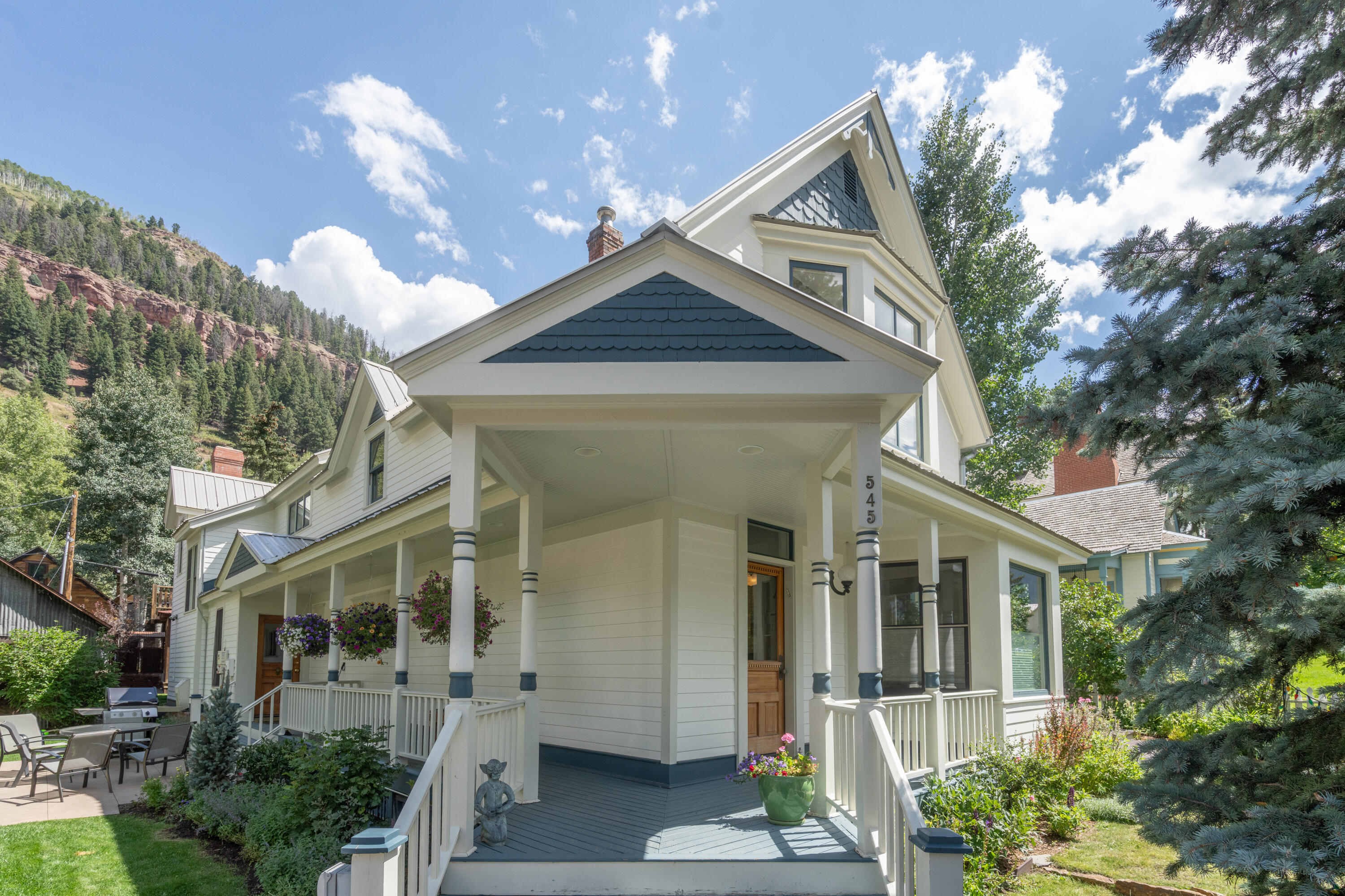 Historic Telluride Residence with Guest House & Views