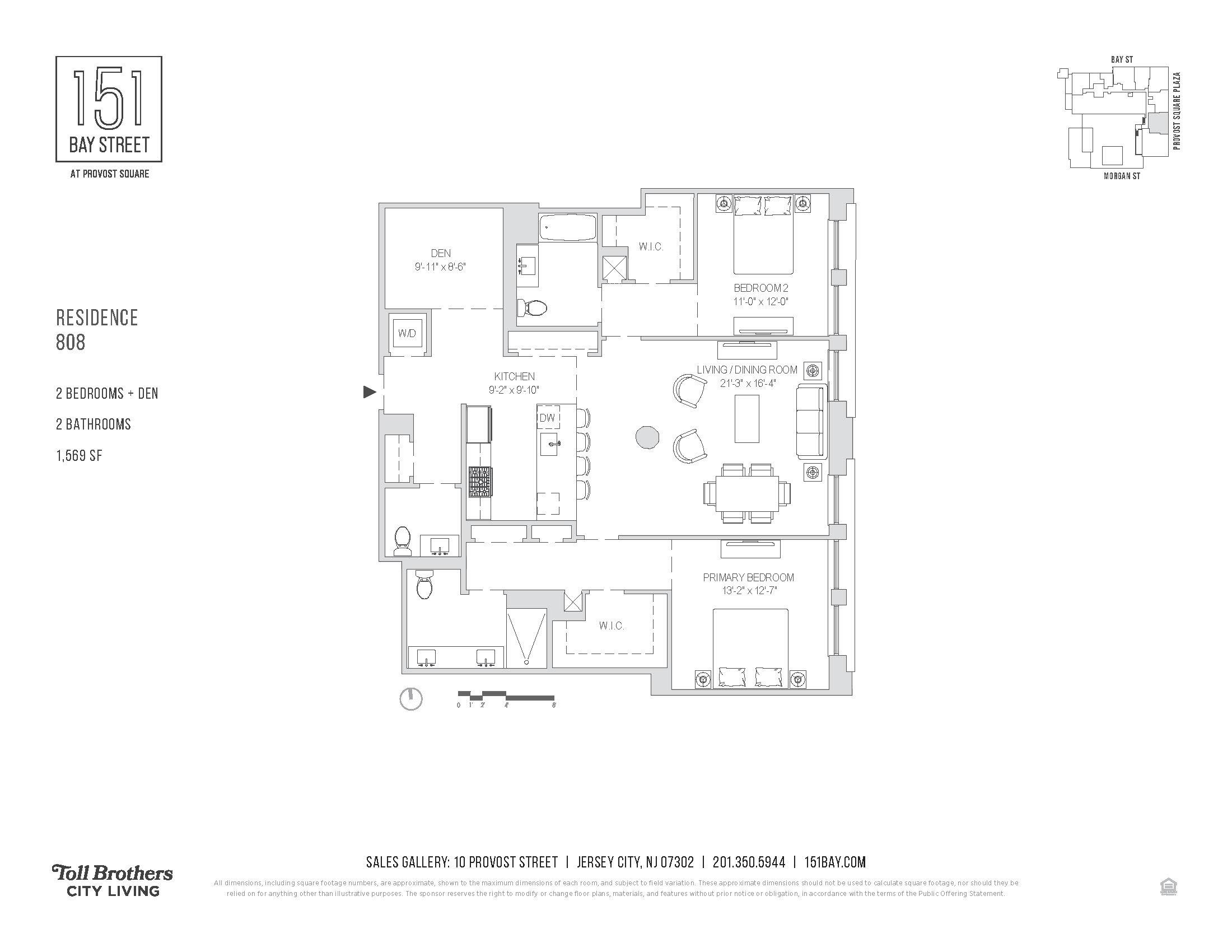 155 BAY ST Unit: 808