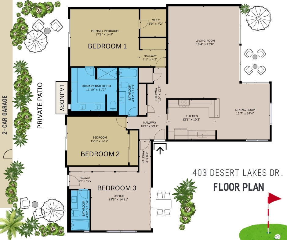 403 Desert Lakes Drive