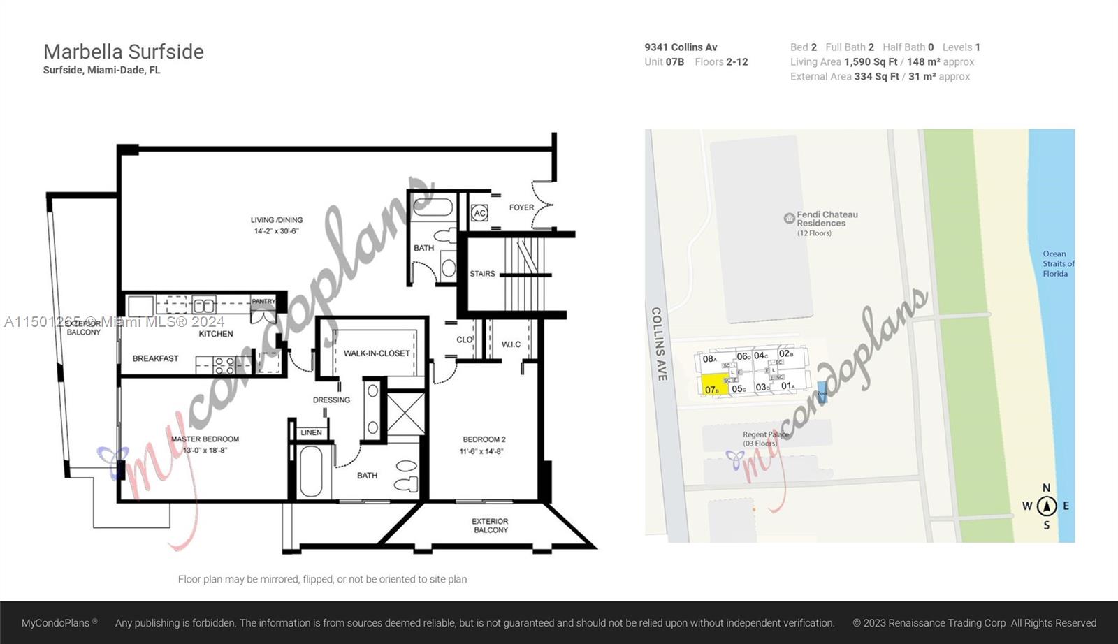 9341 Collins Ave # 507