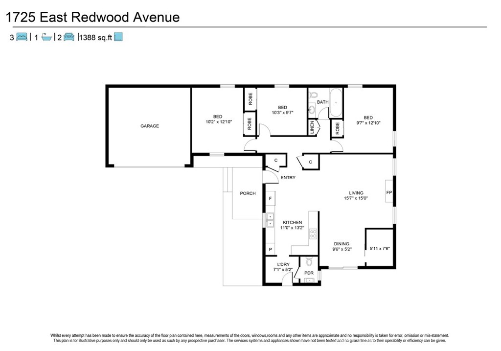 1715 E Redwood Avenue