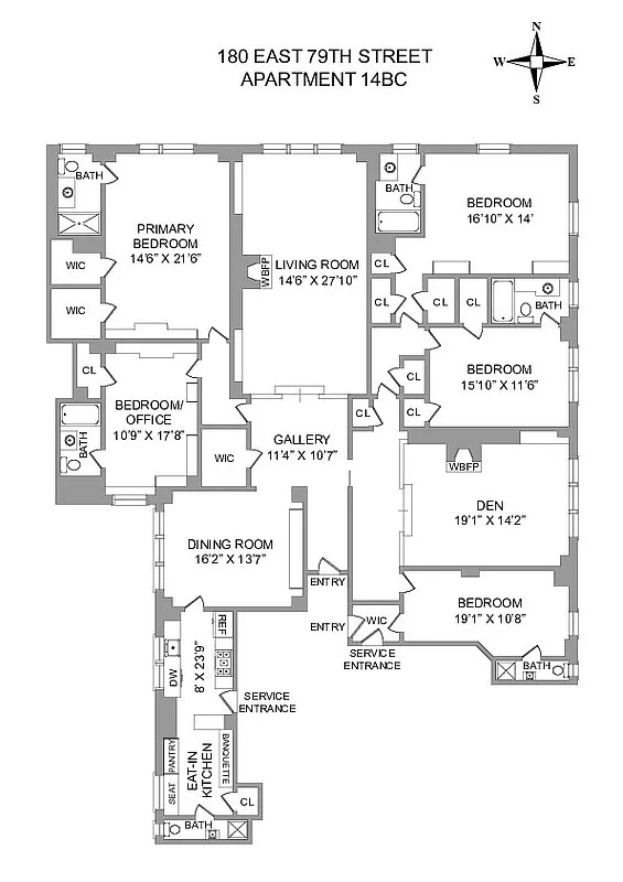 180 E 79th Street 14B