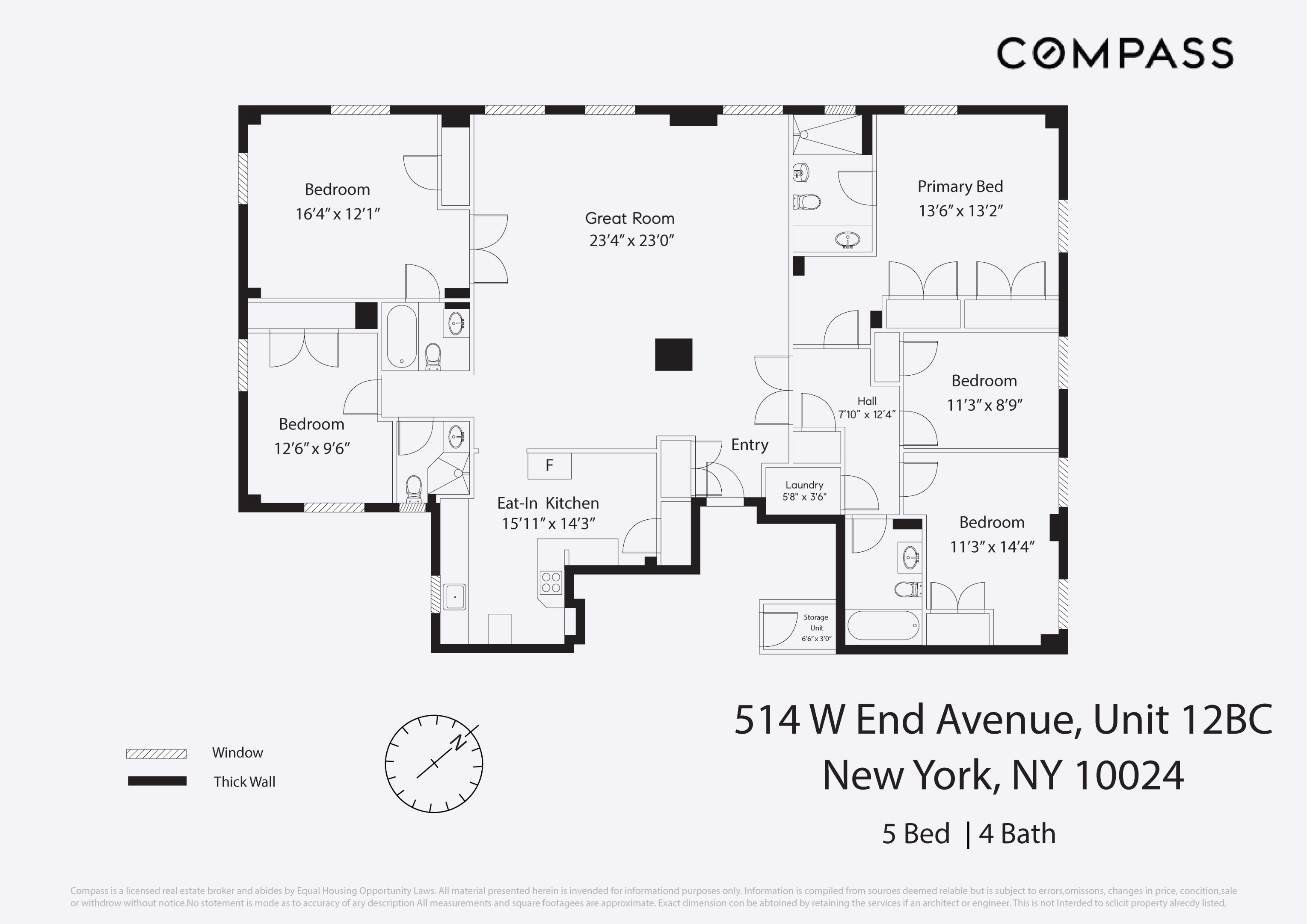 514 W End Avenue 12BC