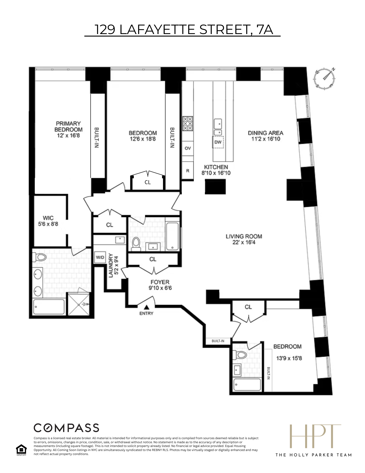 129 Lafayette Street 7A