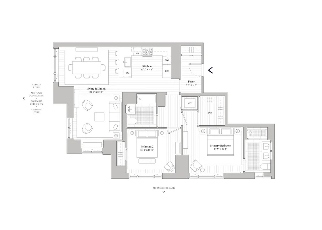 100 Claremont Avenue 12B