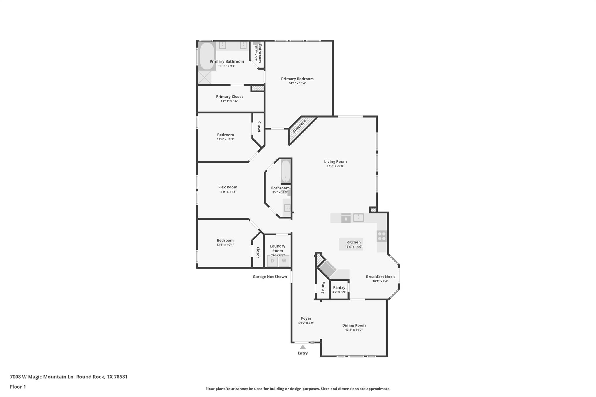7008 W Magic Mountain LN