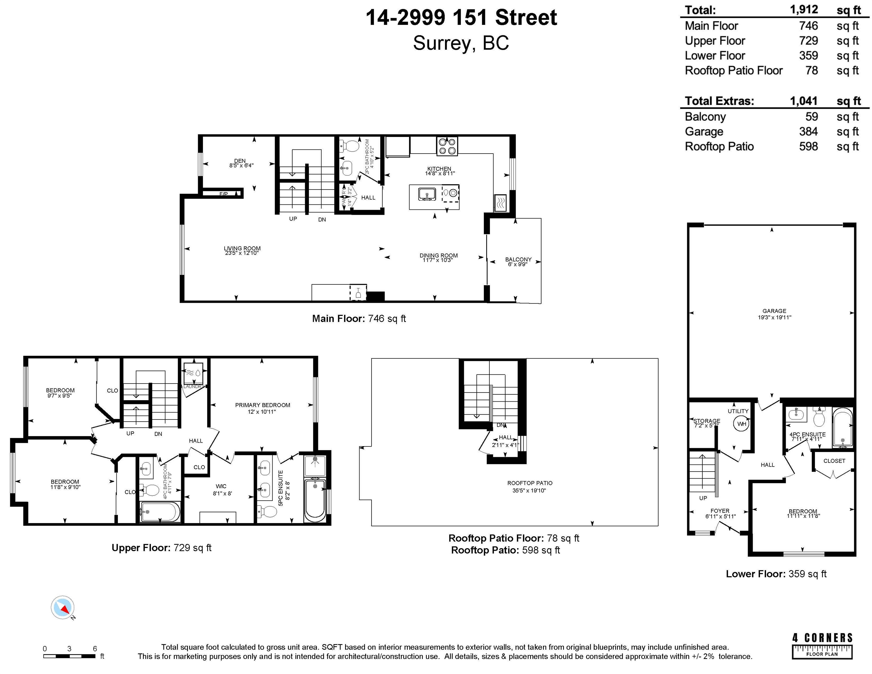 14 2999 151 ST, Surrey Unit: 14