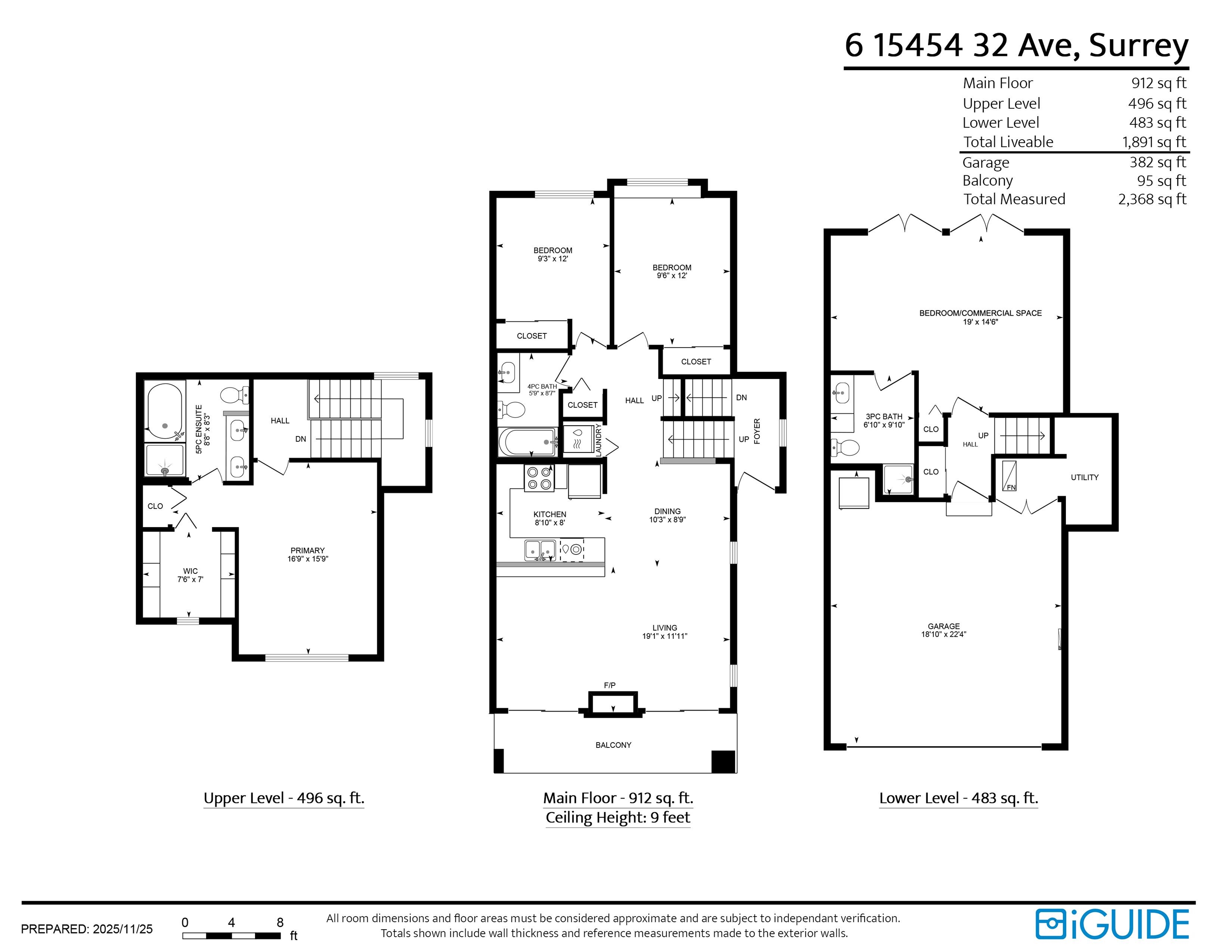 6 15454 32 AVENUE Unit: 6