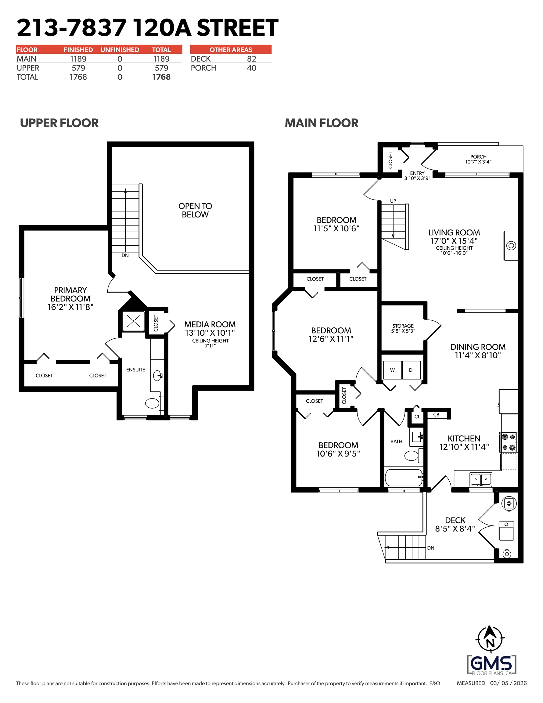 213 7837 120A STREET Unit: 213