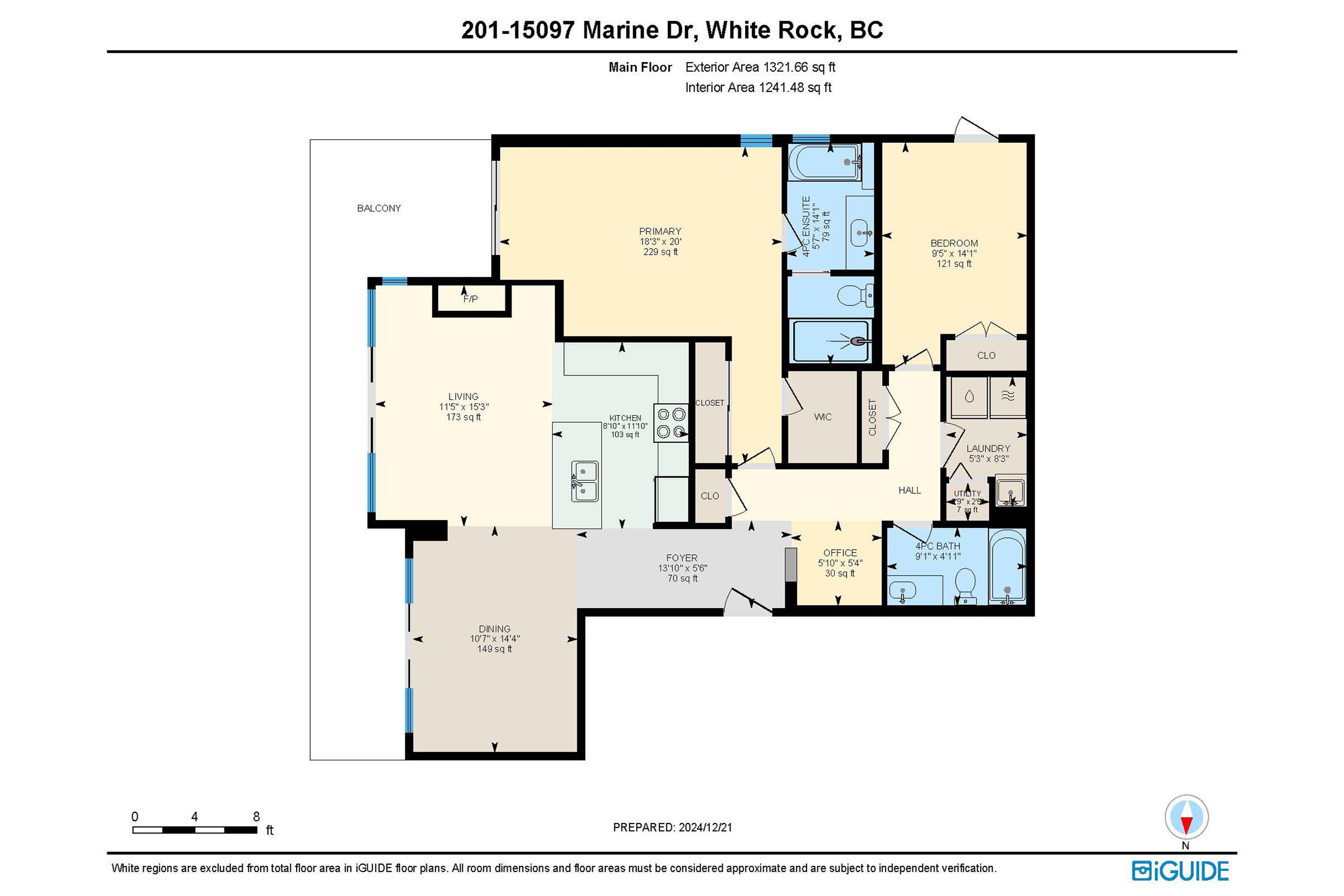 201 15097 MARINE DRIVE Unit: 201