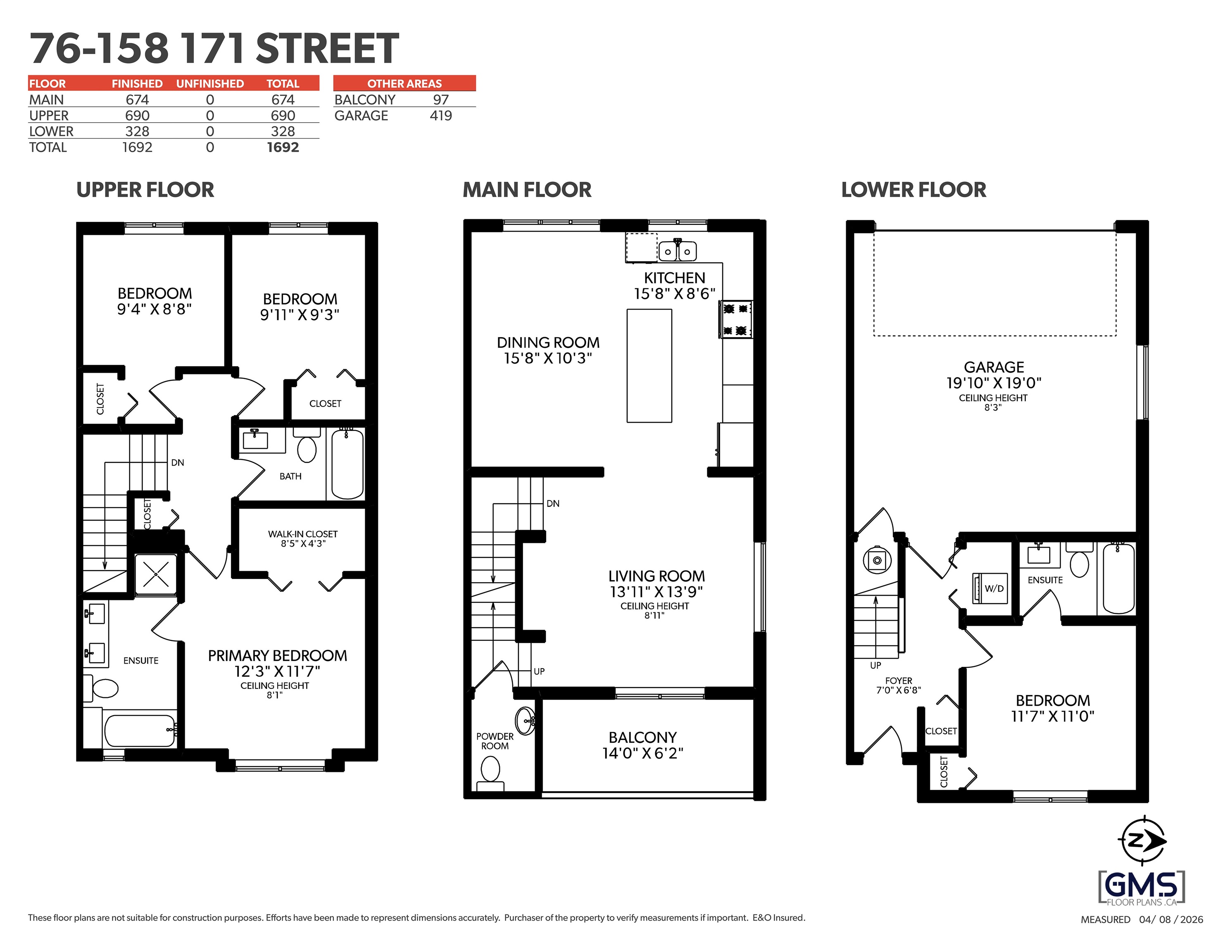 76 158 171 STREET Unit: 76