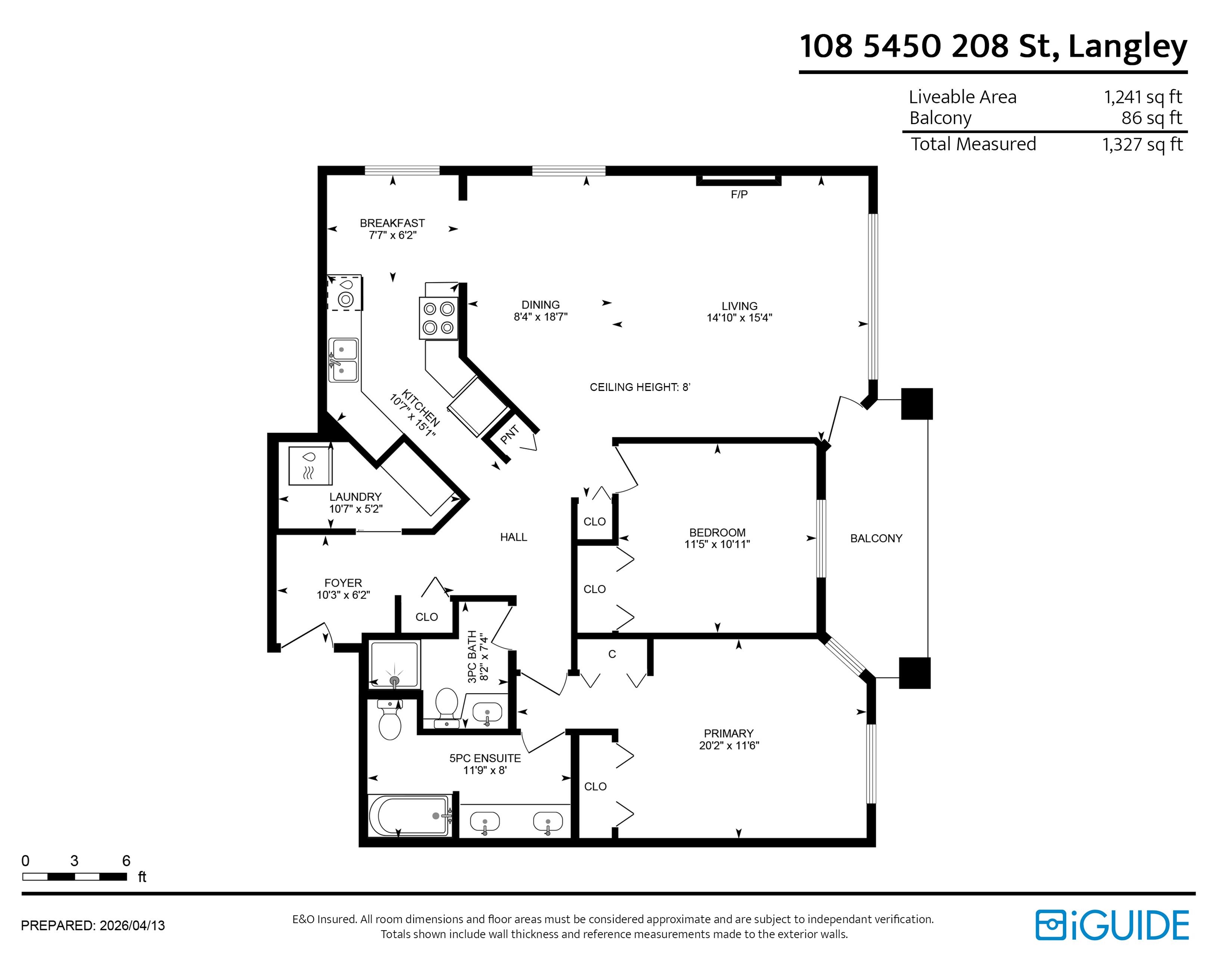 108 5450 208 STREET Unit: 108