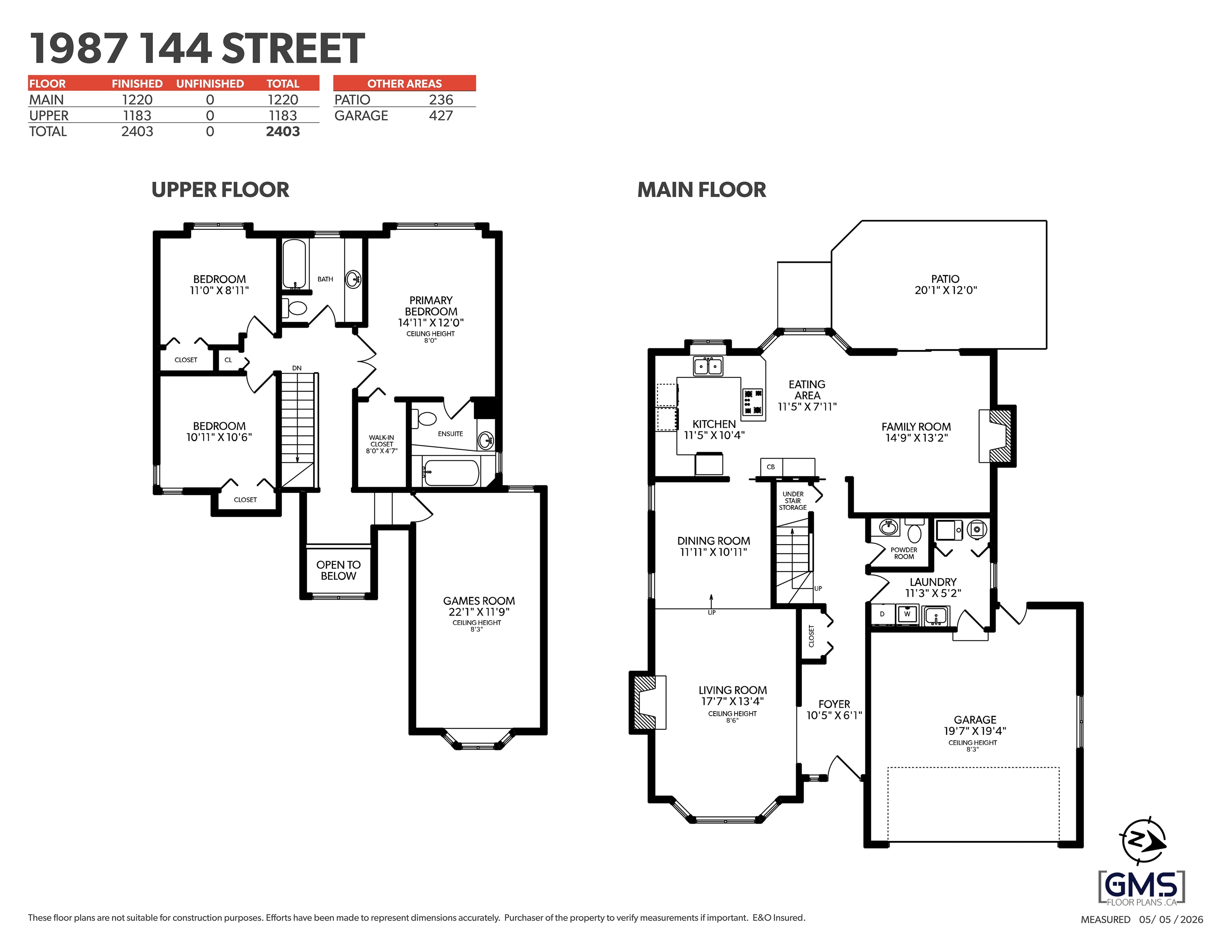 1987 144 STREET