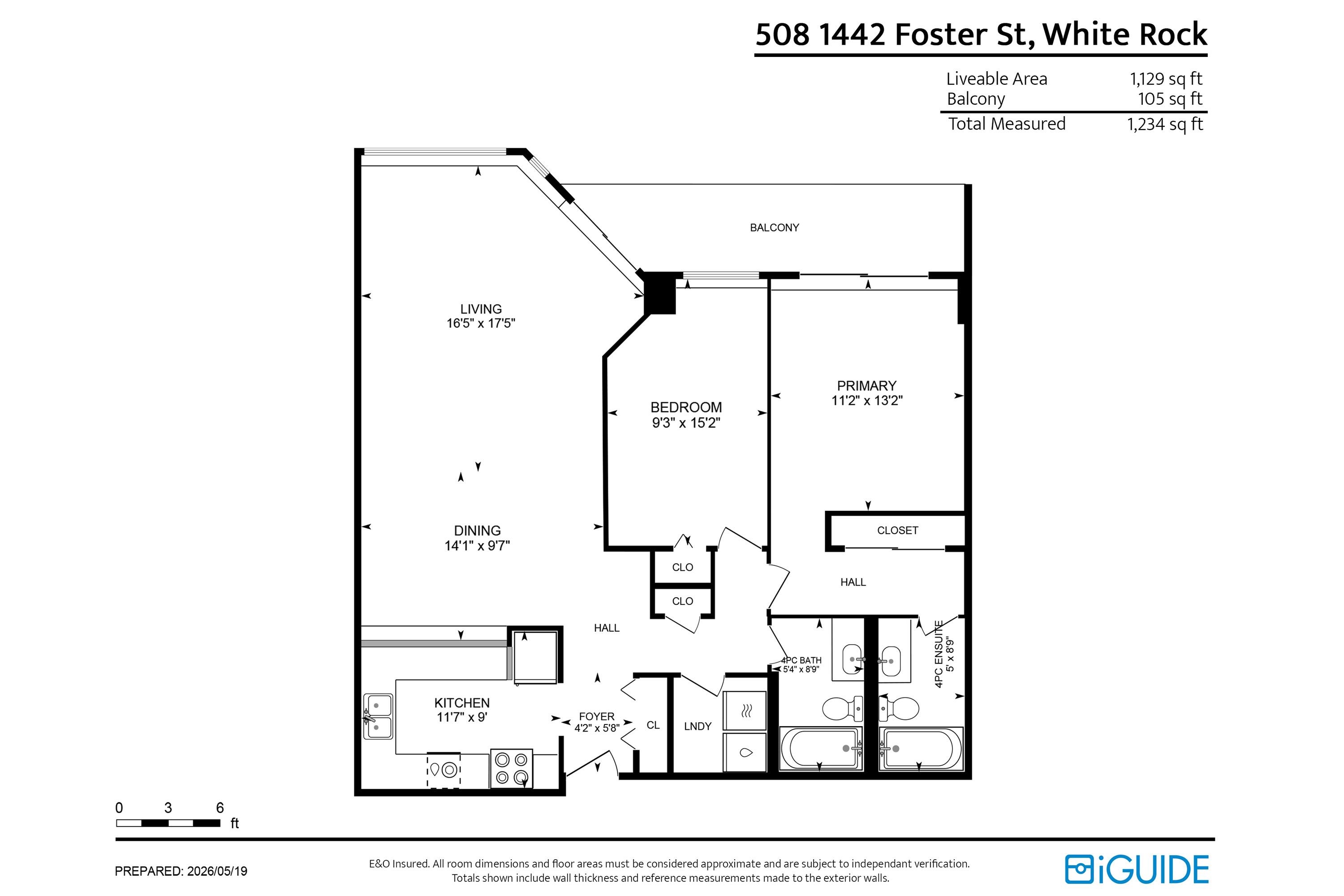 508 1442 FOSTER STREET Unit: 508