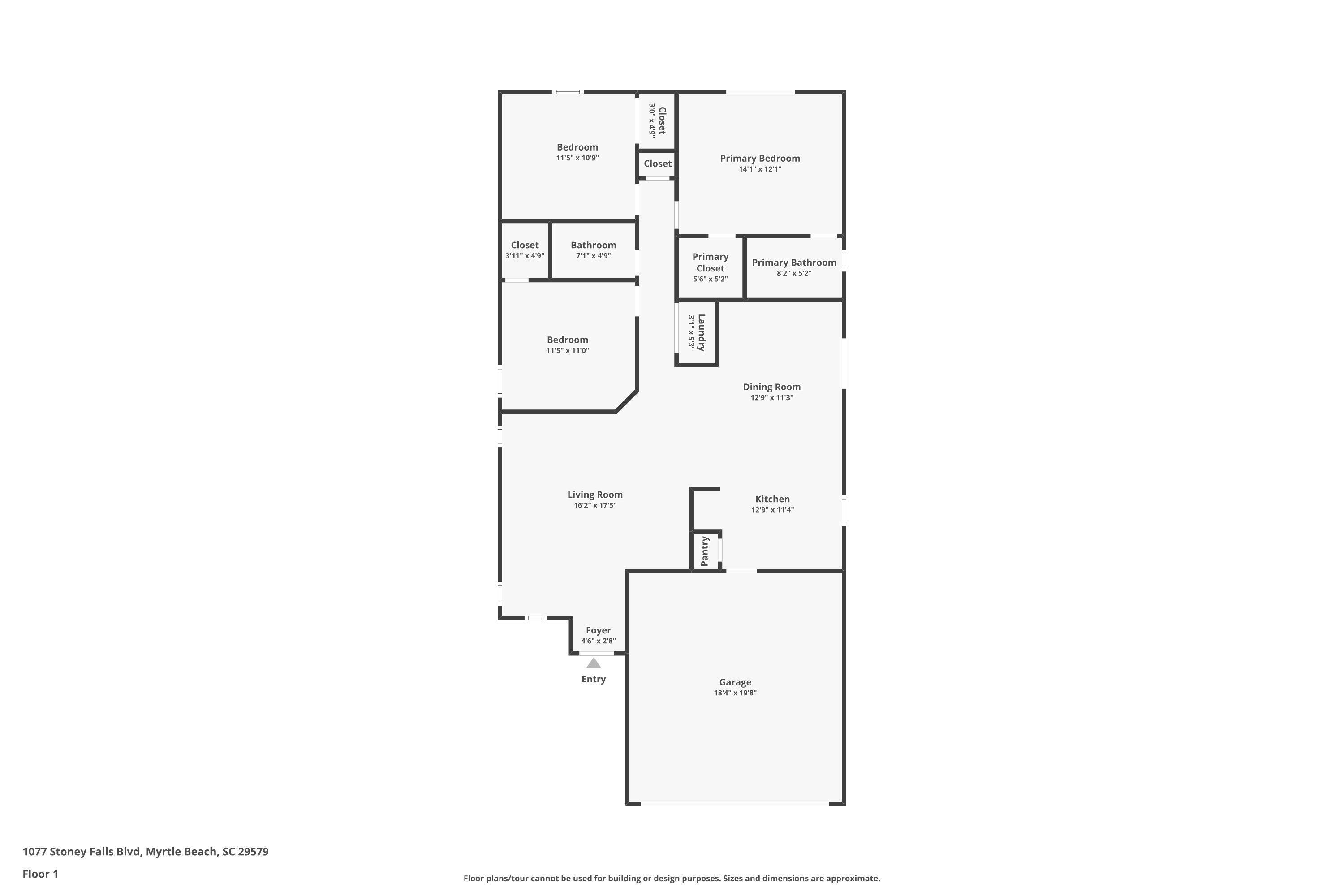 1077 Stoney Falls Blvd.