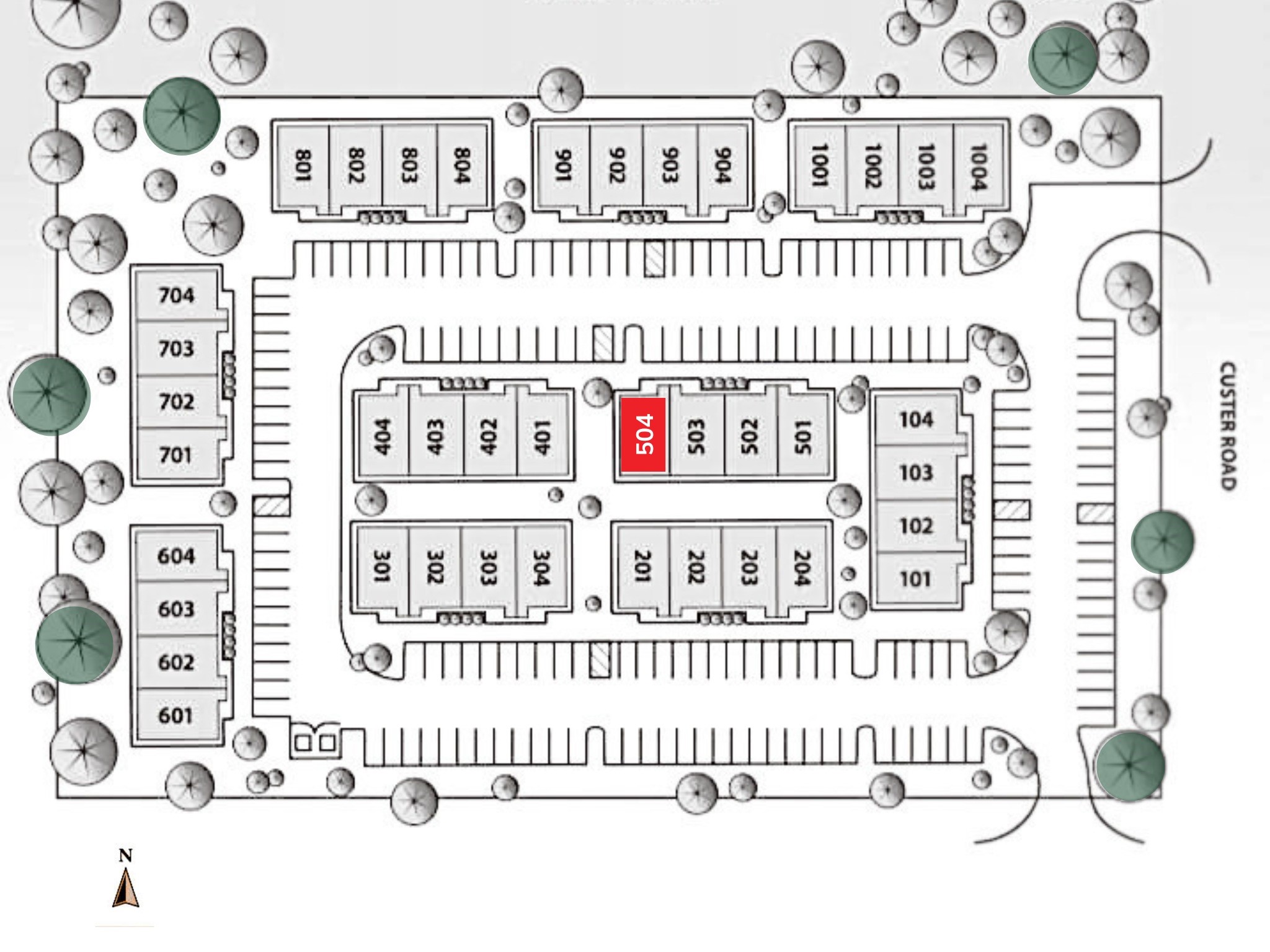 1402 S Custer Road 504