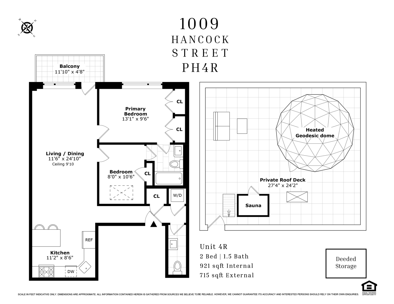 1009 HANCOCK Street PH4R