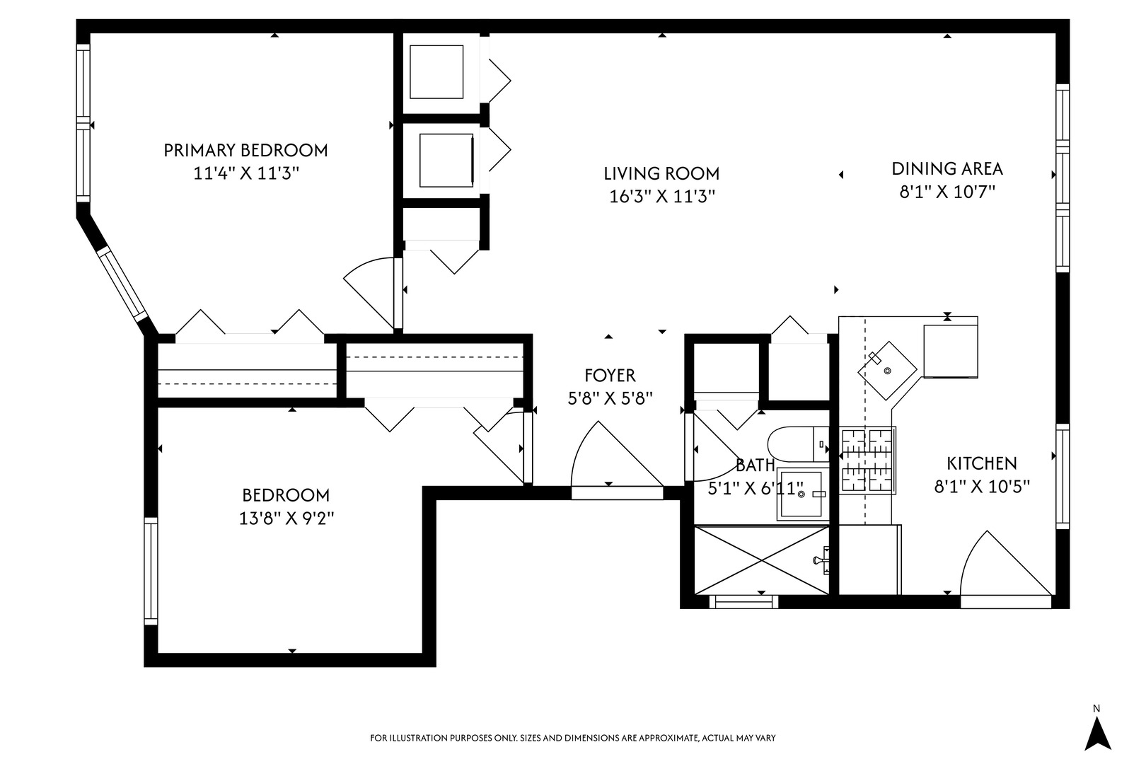532 W Belmont Avenue Unit: 2N