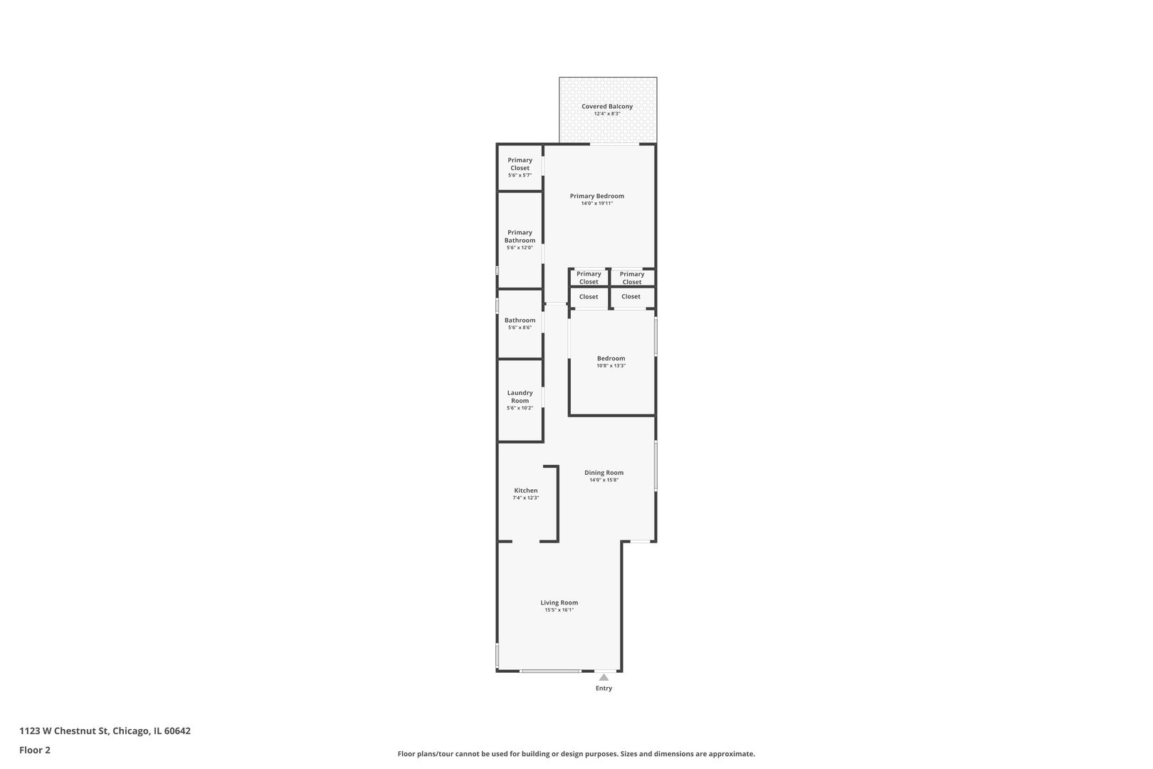 1123 W Chestnut Street Unit: 2E
