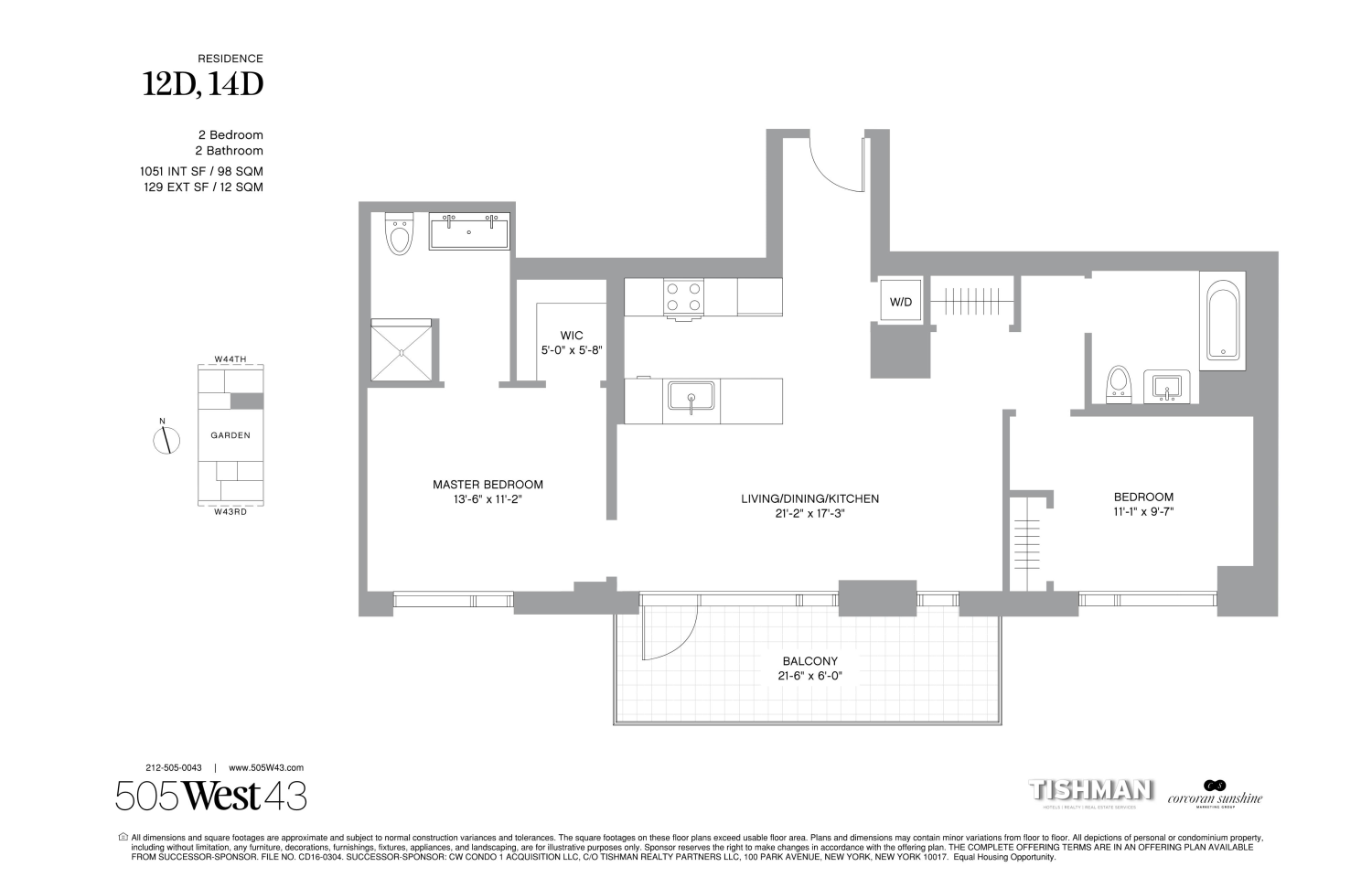 505 W 43RD Street 14D