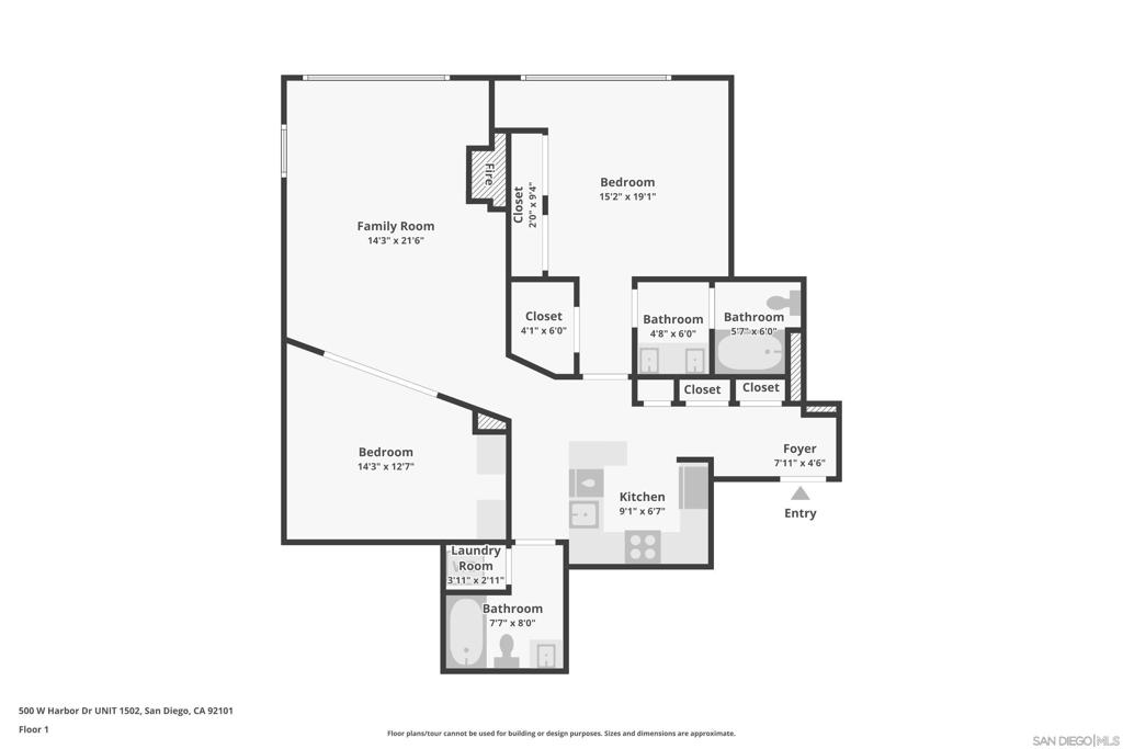 500 W Harbor Dr 1502