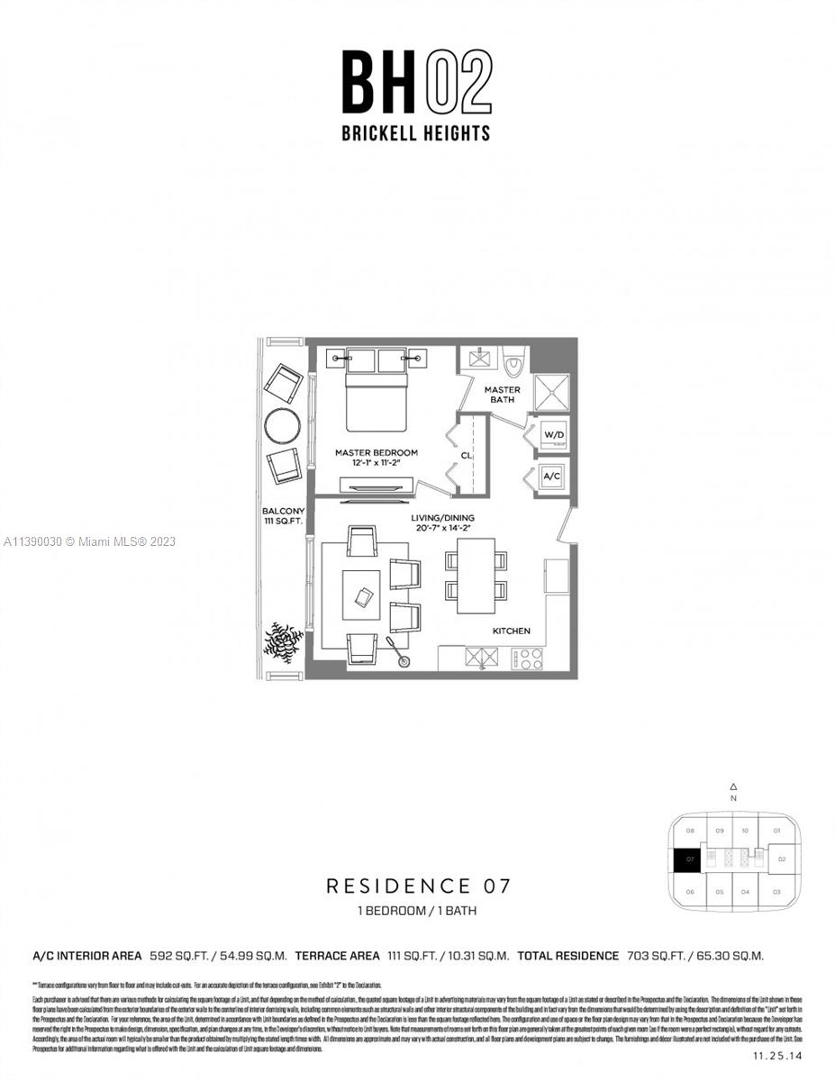 55 SW 9th St Unit: 3507