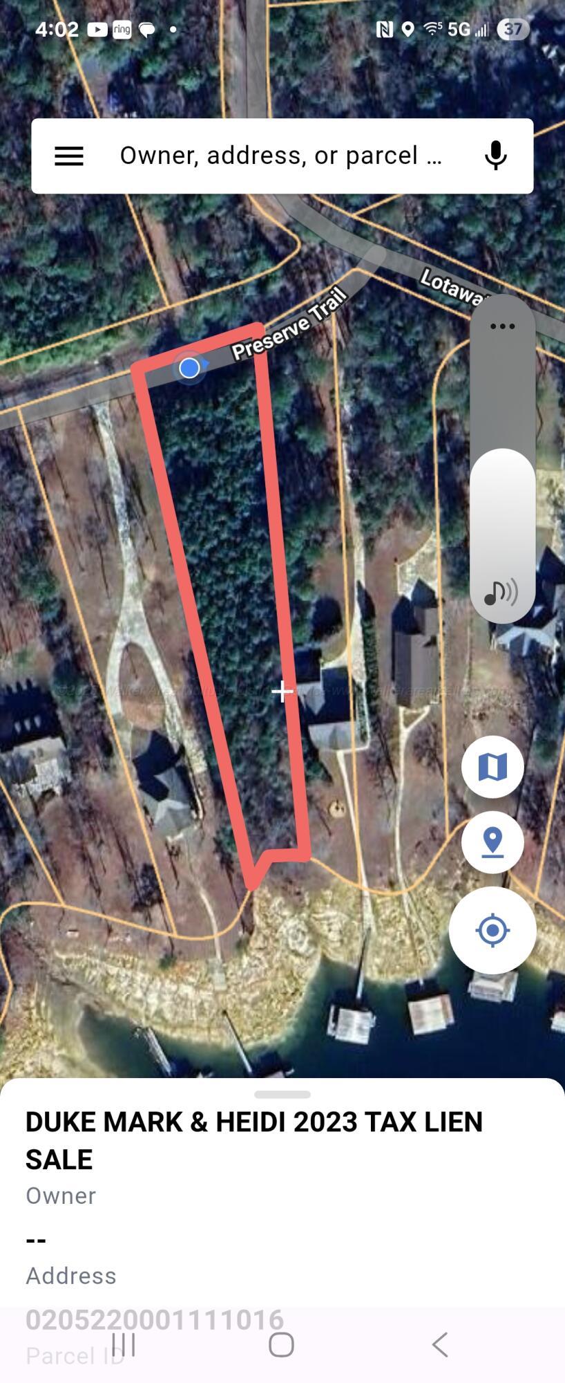 LOT 3 PRESERVE TRAIL