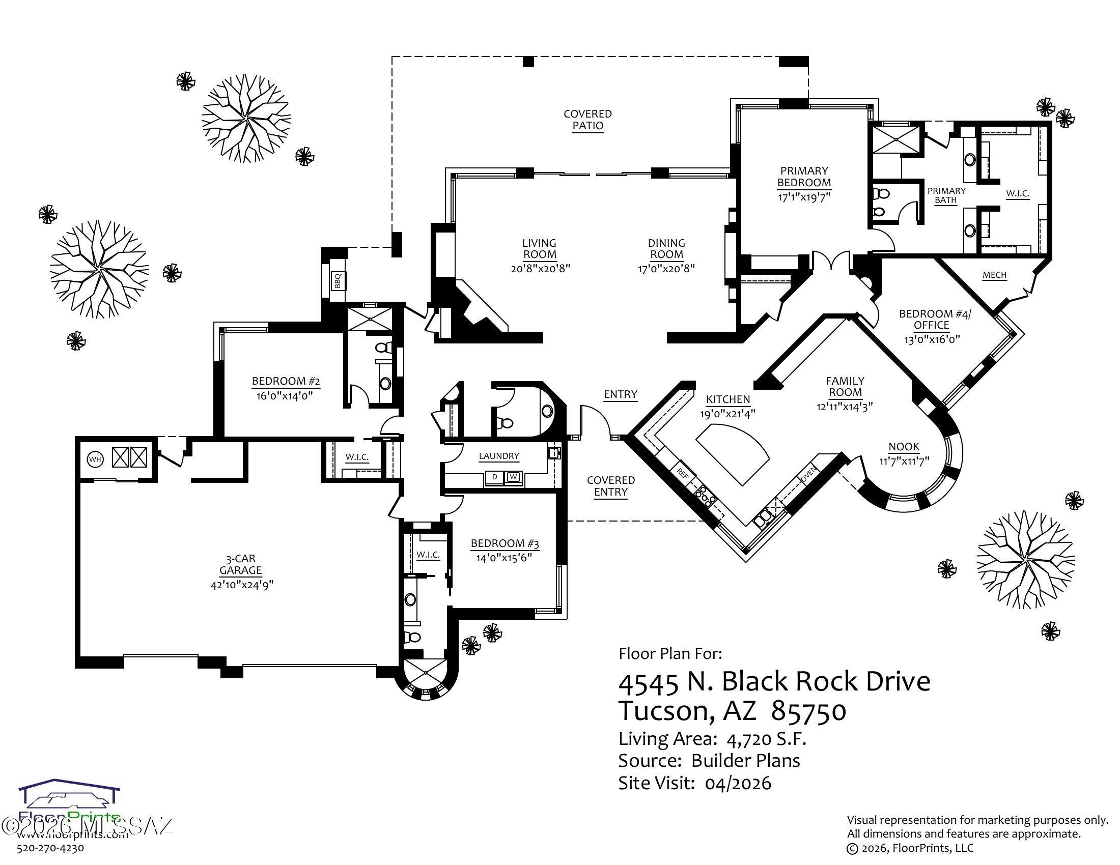 4545 N Black Rock Drive