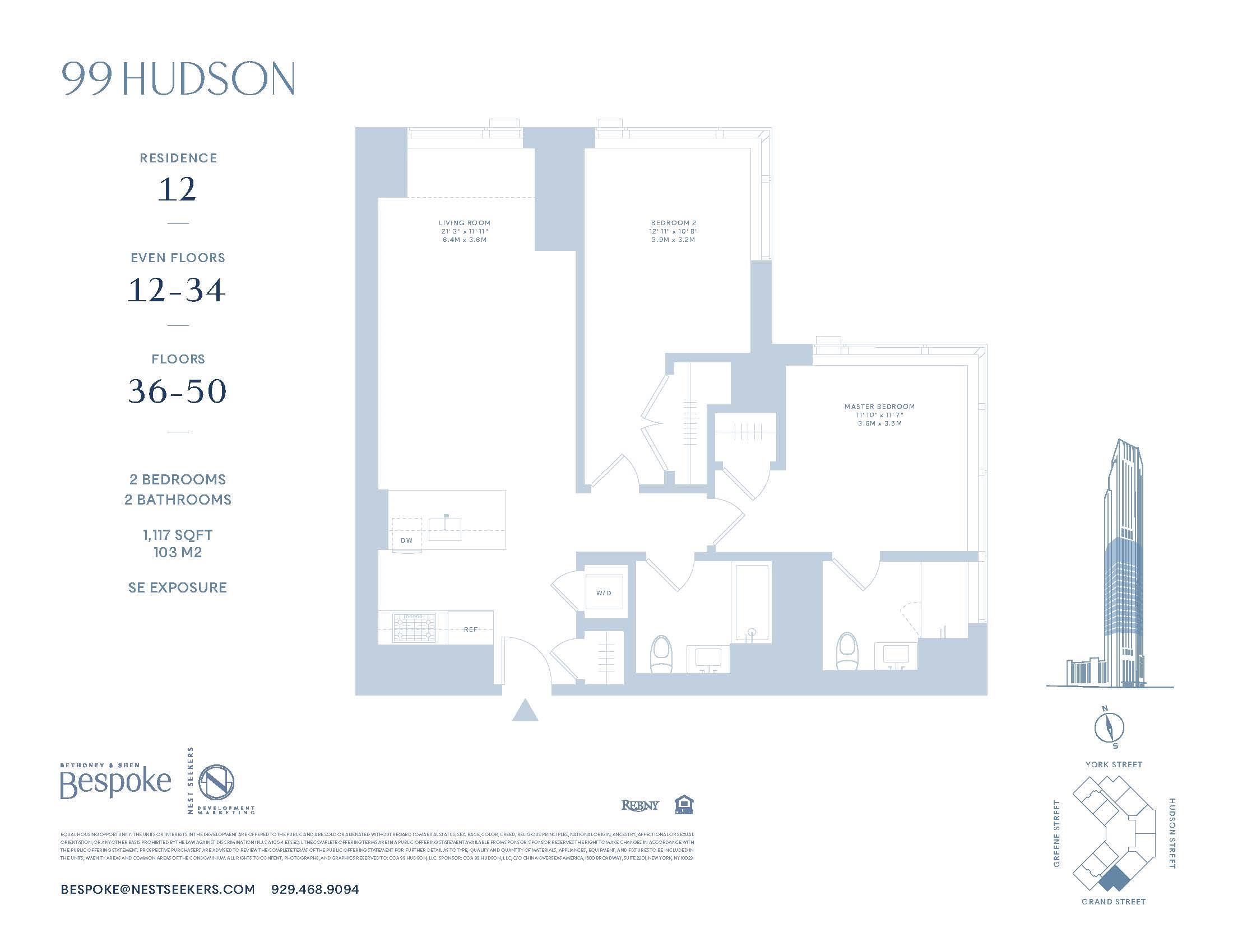 99 HUDSON ST Unit: 4812