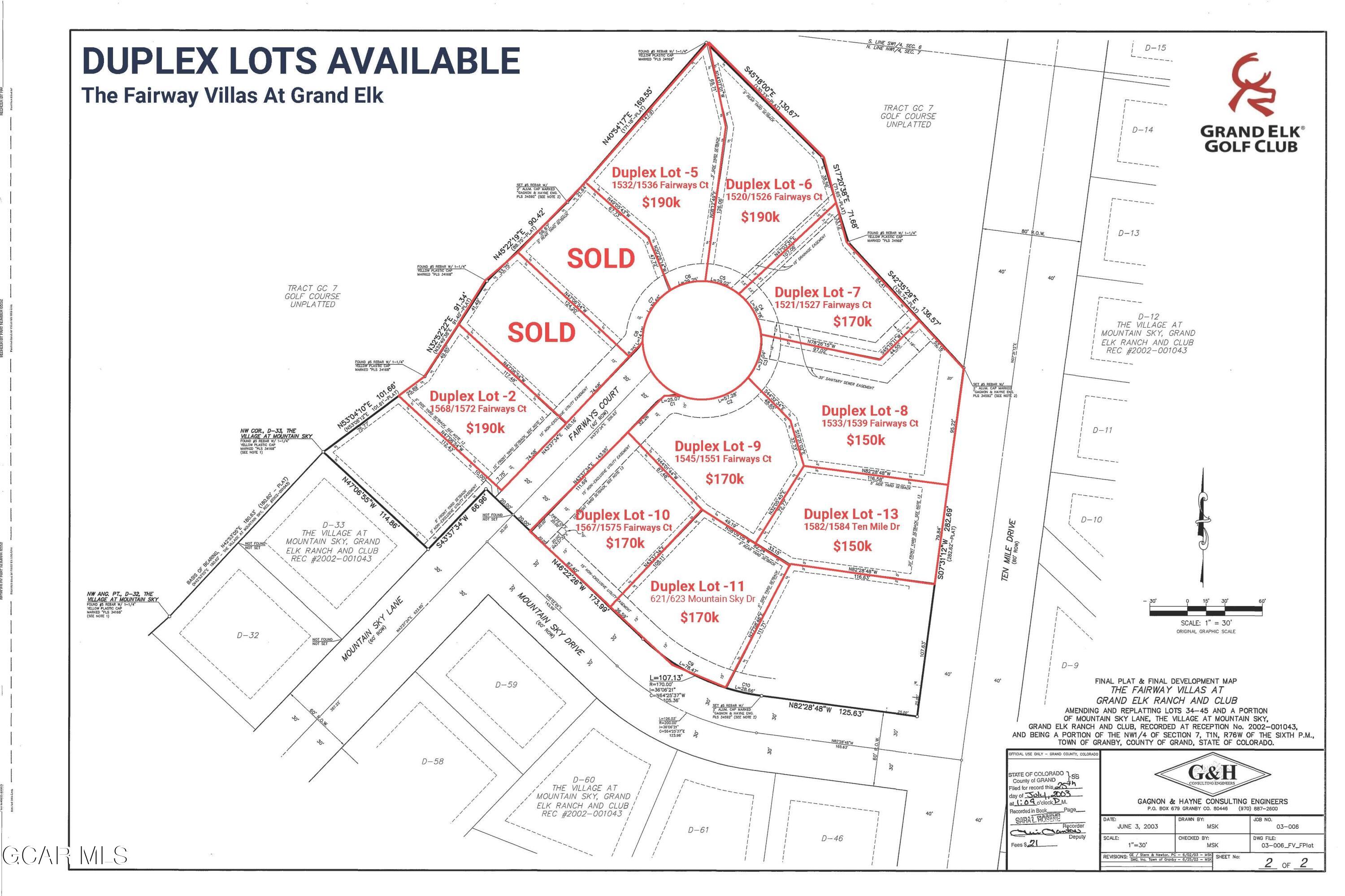 1532 Fairways Court LOT 5