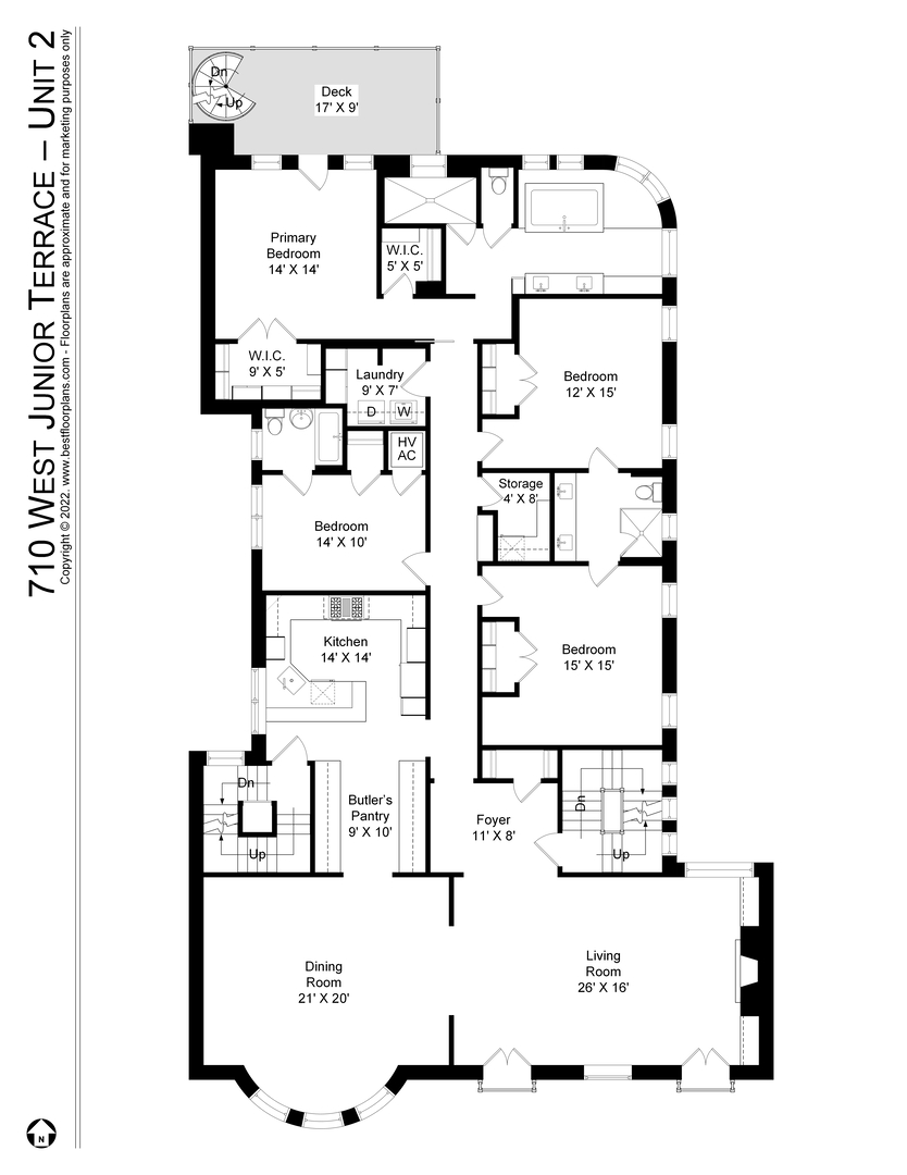 710 W Junior Terrace Unit: 2