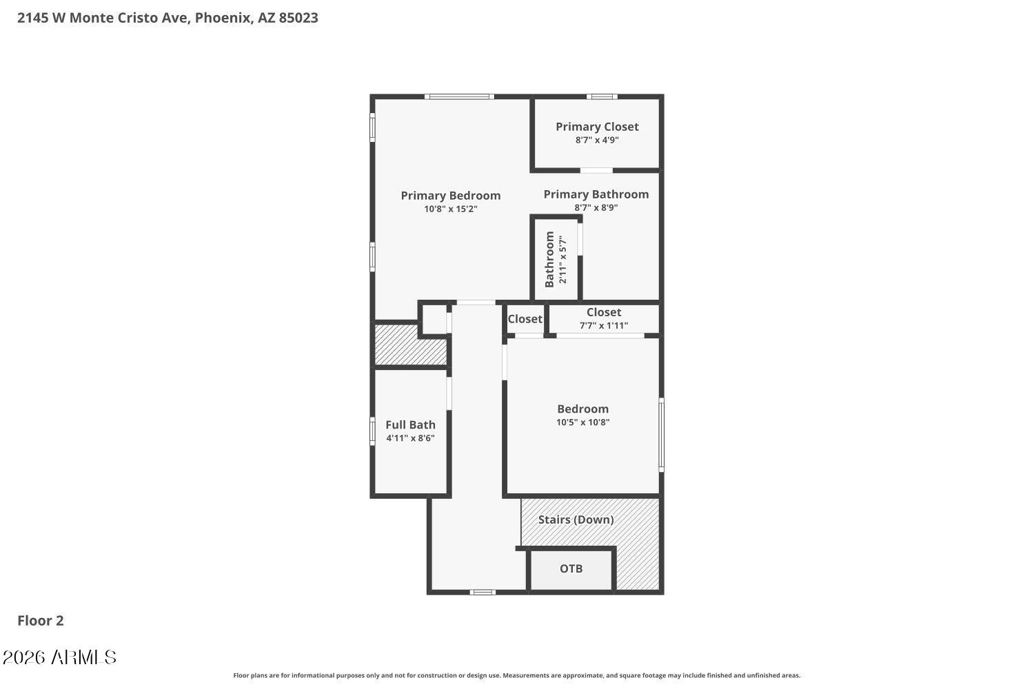 2145 W MONTE CRISTO Avenue