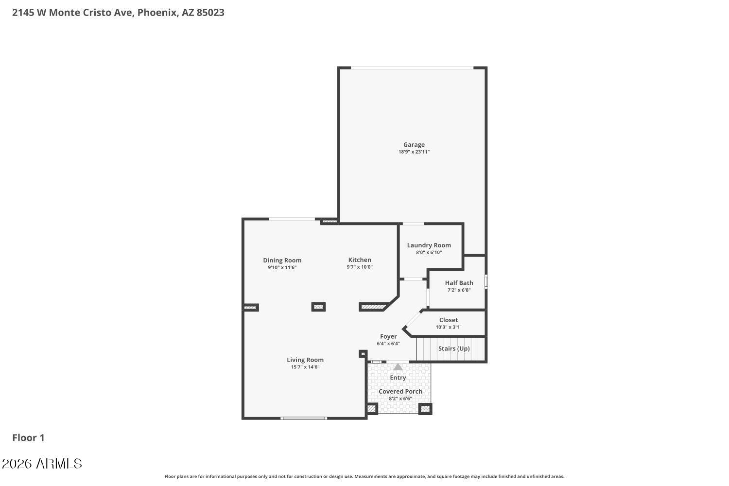 2145 W MONTE CRISTO Avenue