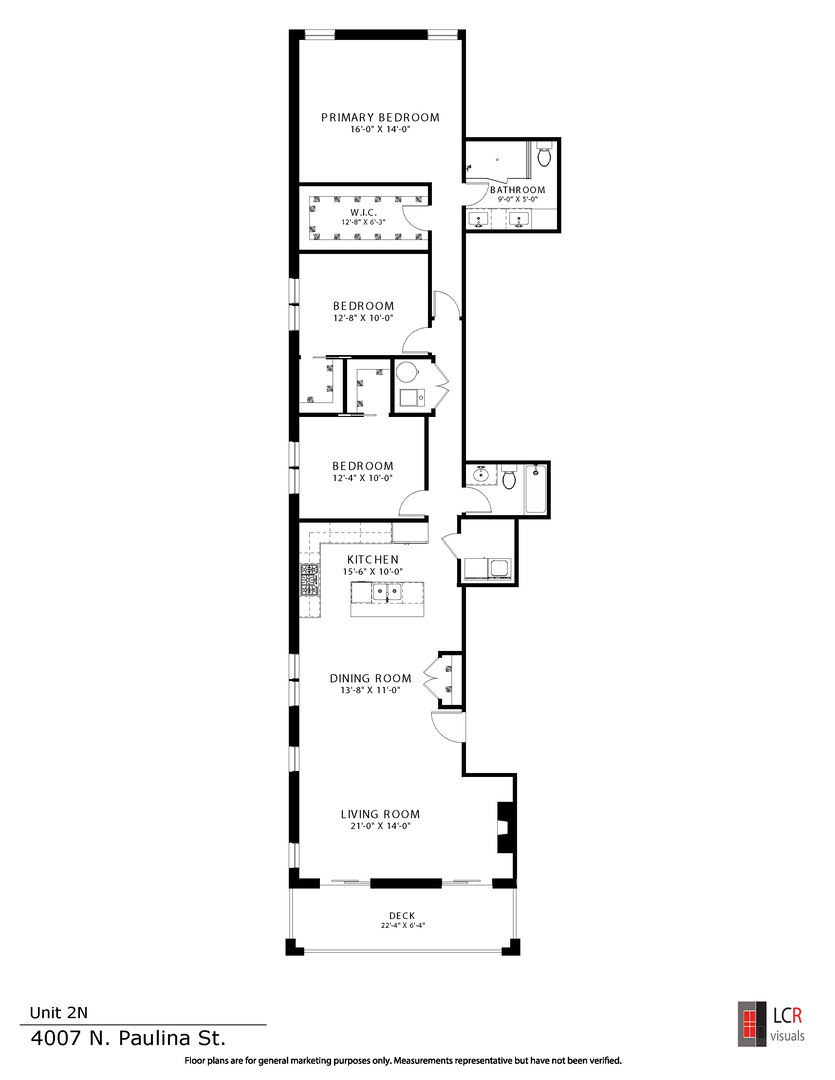 4007 N Paulina Street Unit: 2N