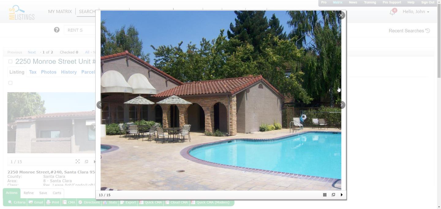 2250 Monroe Street Unit: 240