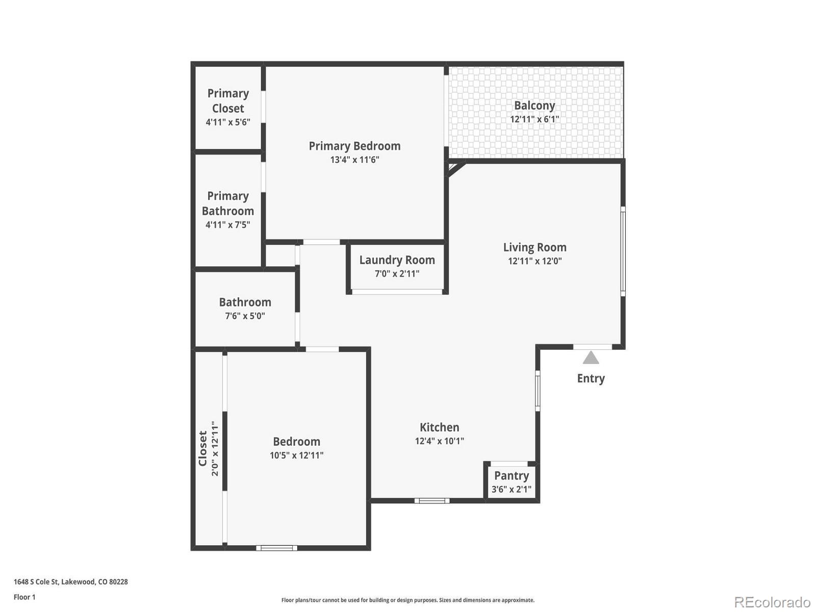 1648 S Cole Street Unit: B7