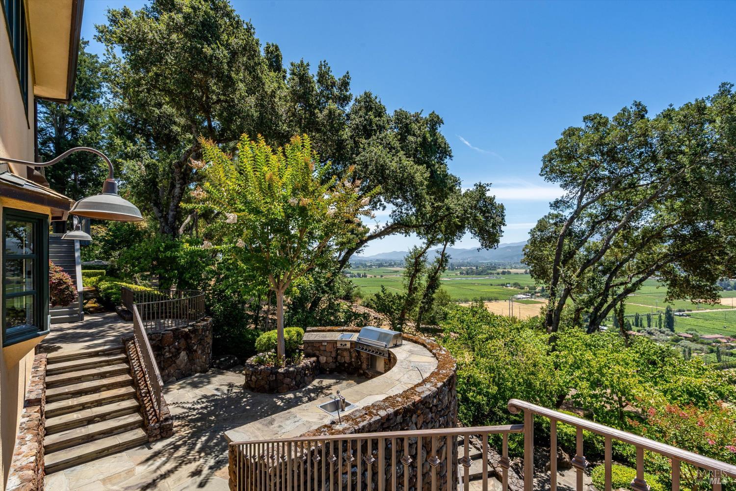 Exquisite St. Helena Provencal-Style Estate