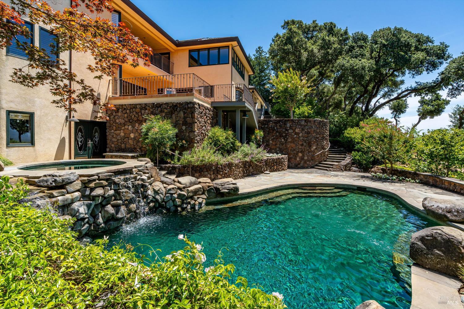 Exquisite St. Helena Provencal-Style Estate
