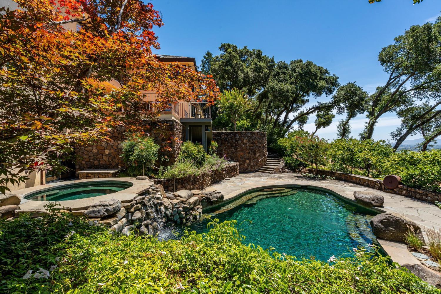 Exquisite St. Helena Provencal-Style Estate